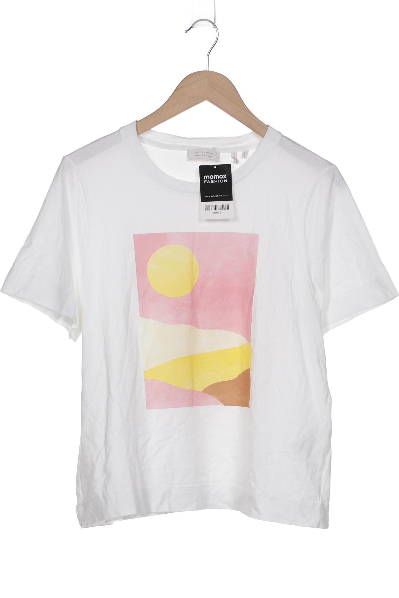 

Rich & Royal Damen T-Shirt, weiß, Gr. 42