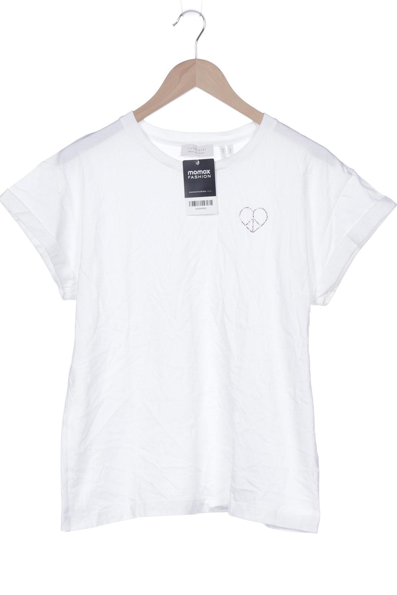 

Rich & Royal Damen T-Shirt, weiß, Gr. 36