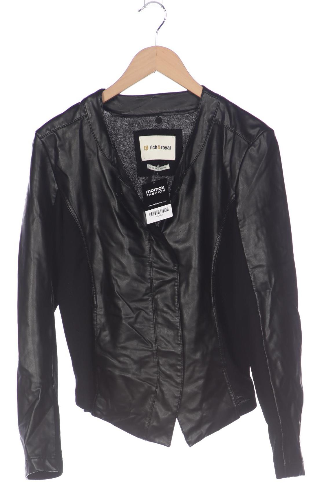 

Rich & Royal Damen Jacke, schwarz, Gr. 44