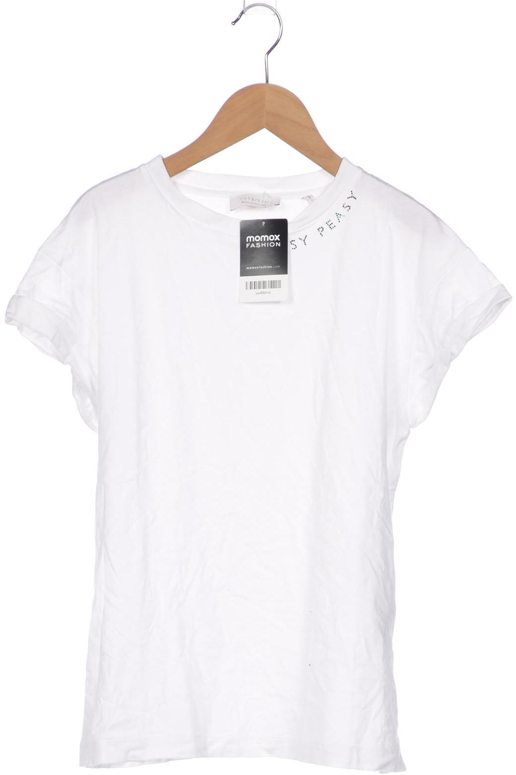 

Rich & Royal Damen T-Shirt, weiß, Gr. 36
