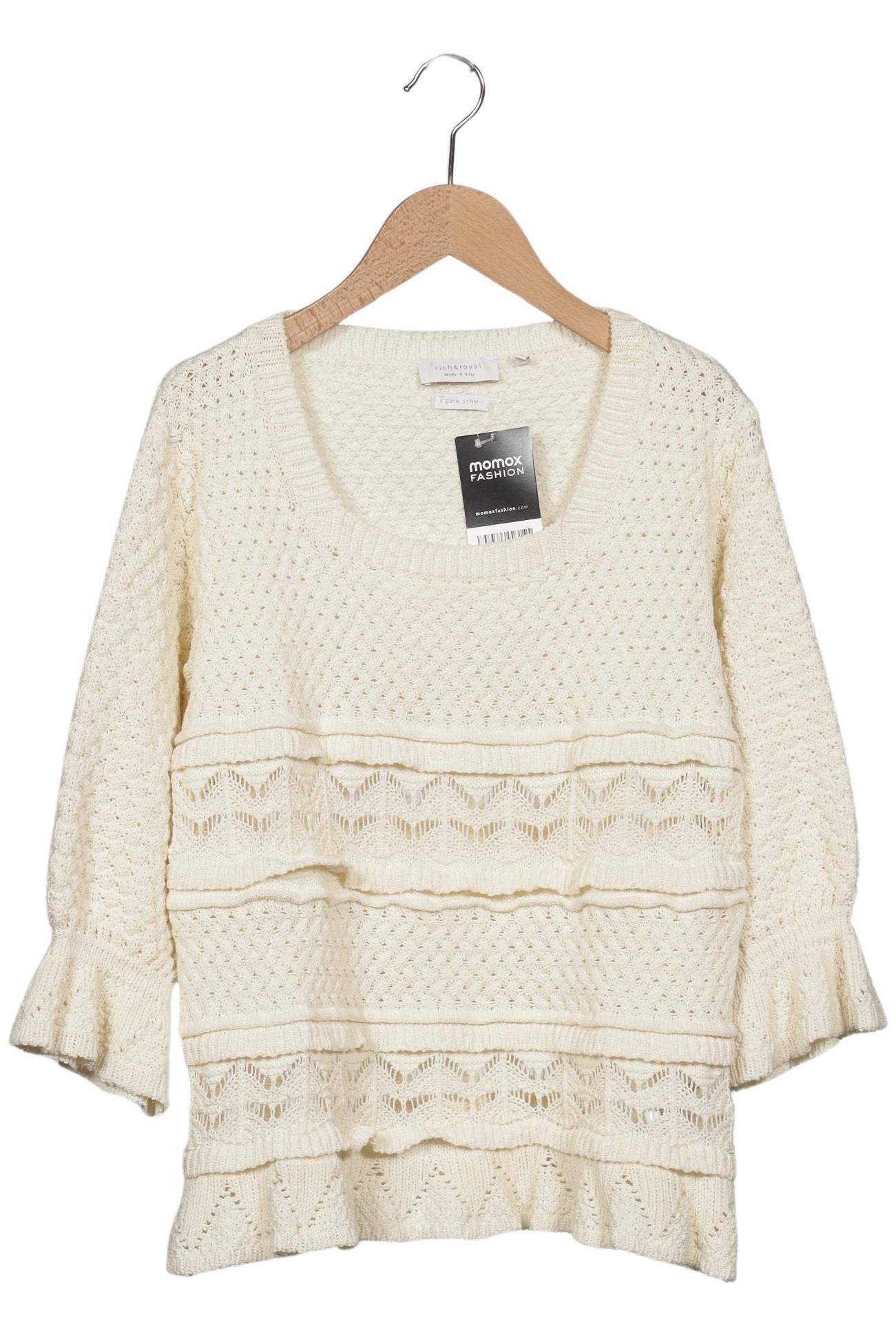 

Rich & Royal Damen Pullover, cremeweiß, Gr. 38