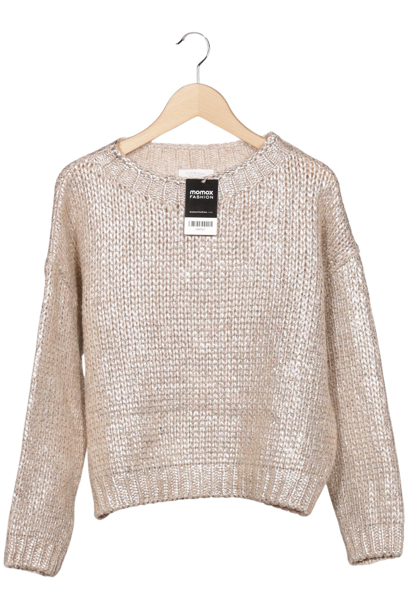 

Rich & Royal Damen Pullover, beige, Gr. 34