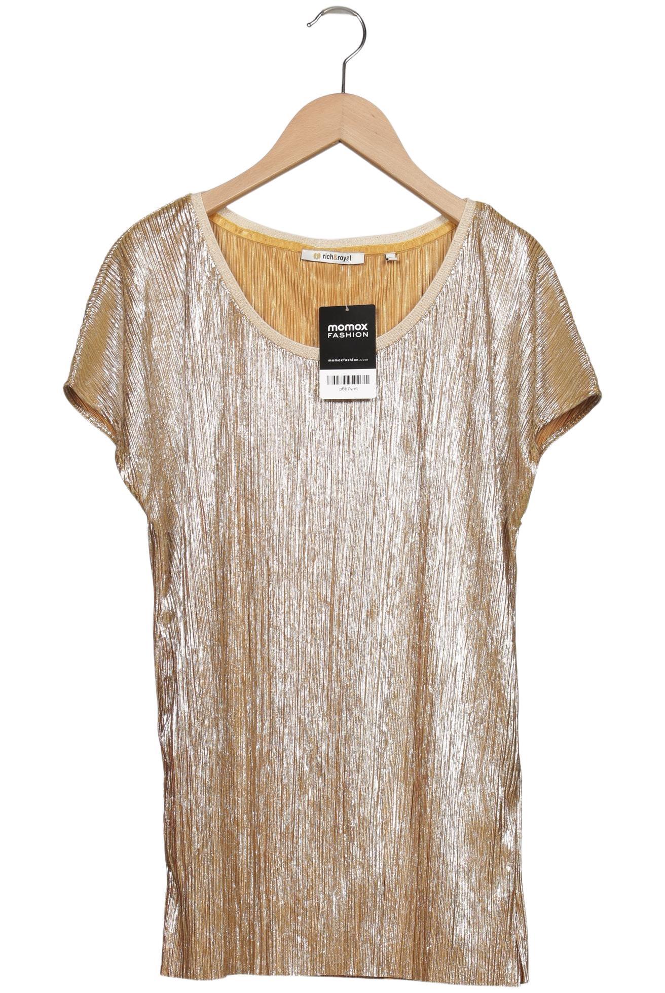 

Rich & Royal Damen T-Shirt, gold, Gr. 42