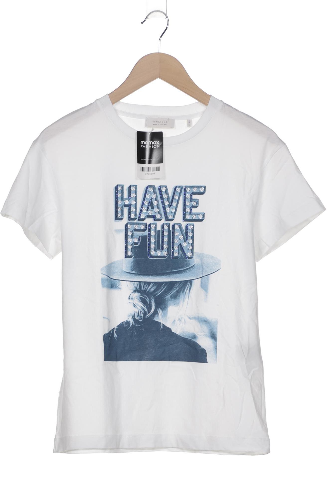 

Rich & Royal Damen T-Shirt, weiß, Gr. 34