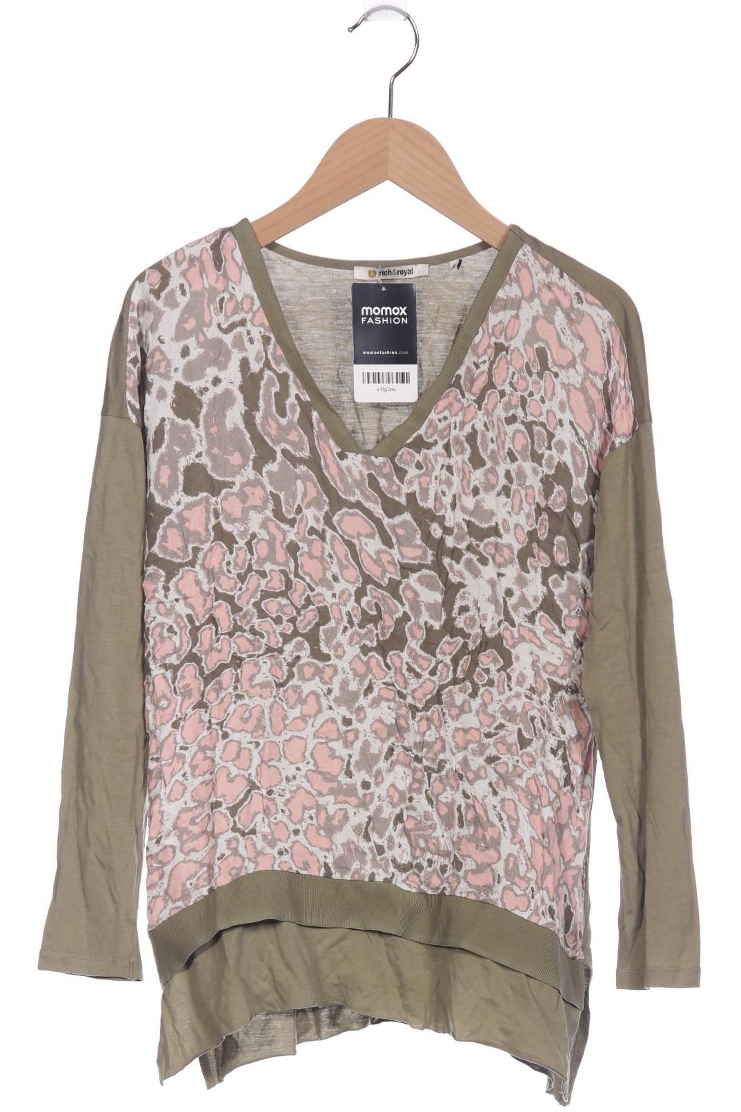 

Rich & Royal Damen Langarmshirt, grün, Gr. 36