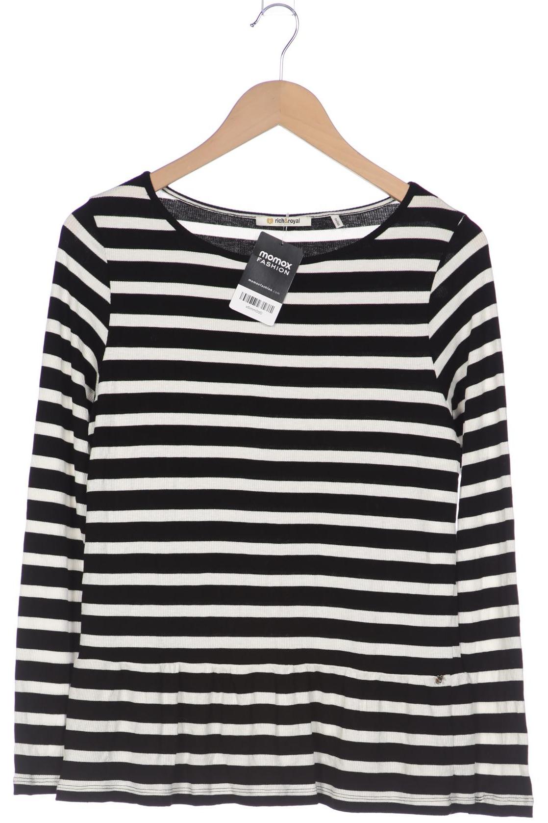 

Rich & Royal Damen Langarmshirt, schwarz, Gr. 38