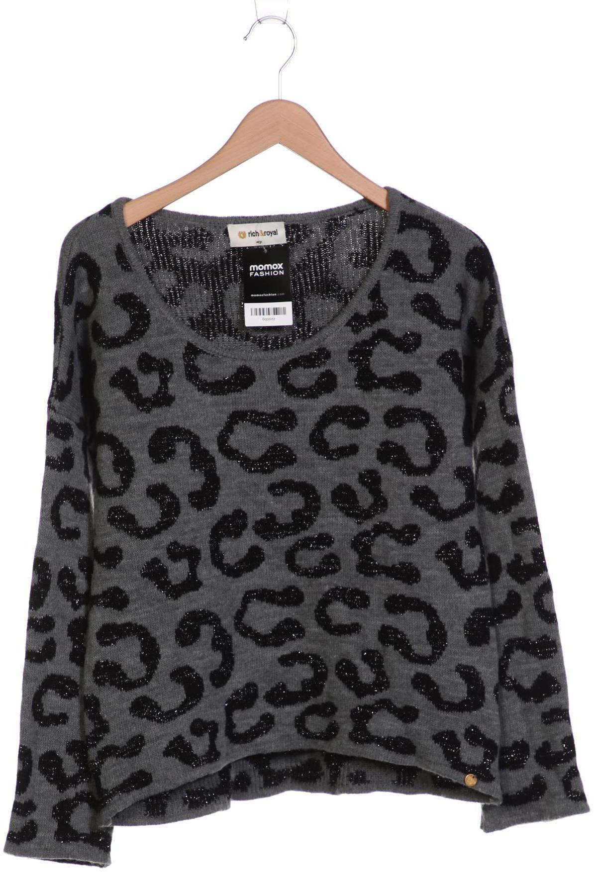 

Rich & Royal Damen Pullover, grau, Gr. 42