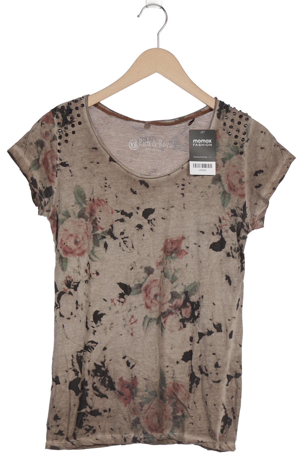 

Rich & Royal Damen T-Shirt, braun, Gr. 38