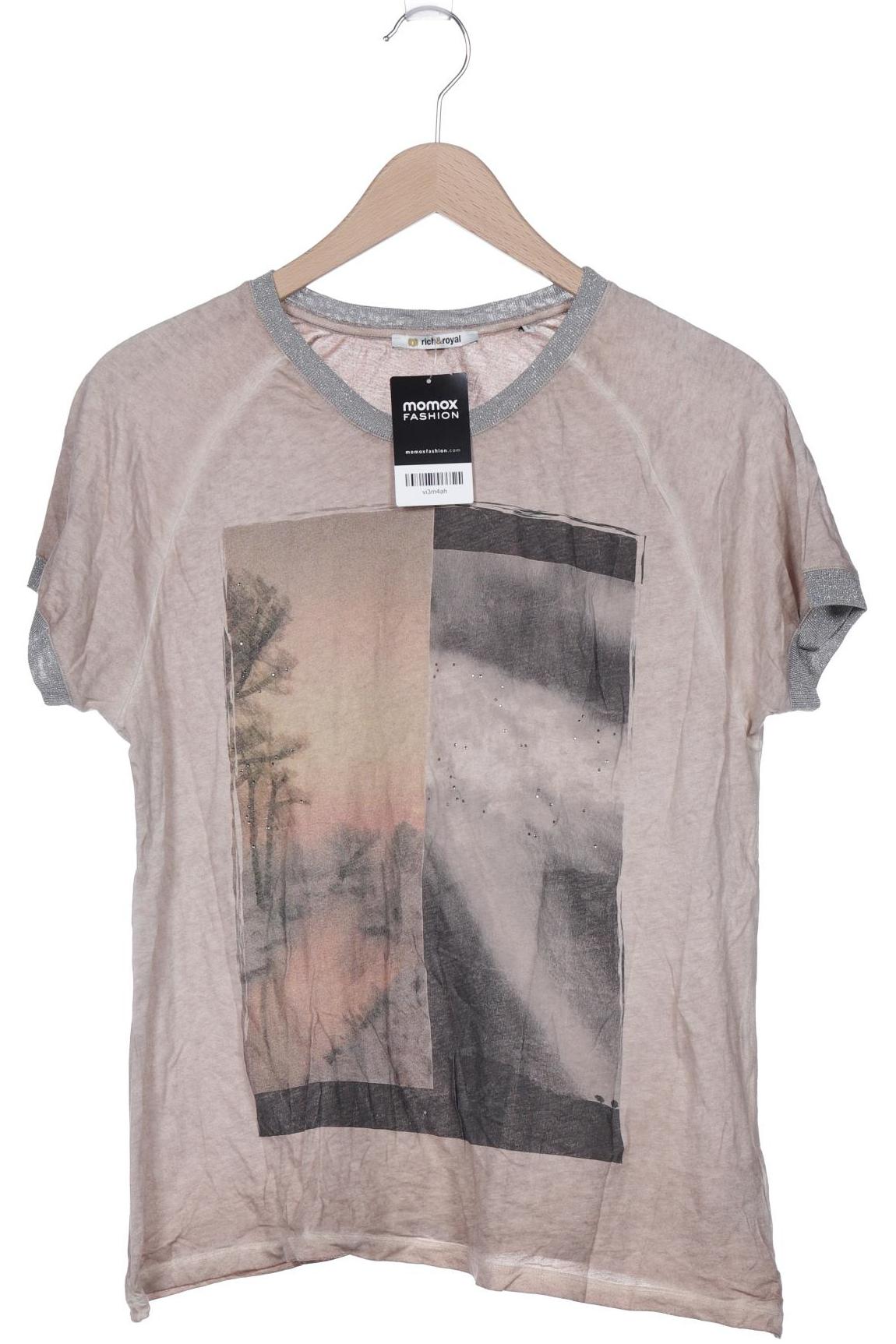 

Rich & Royal Damen T-Shirt, beige, Gr. 38