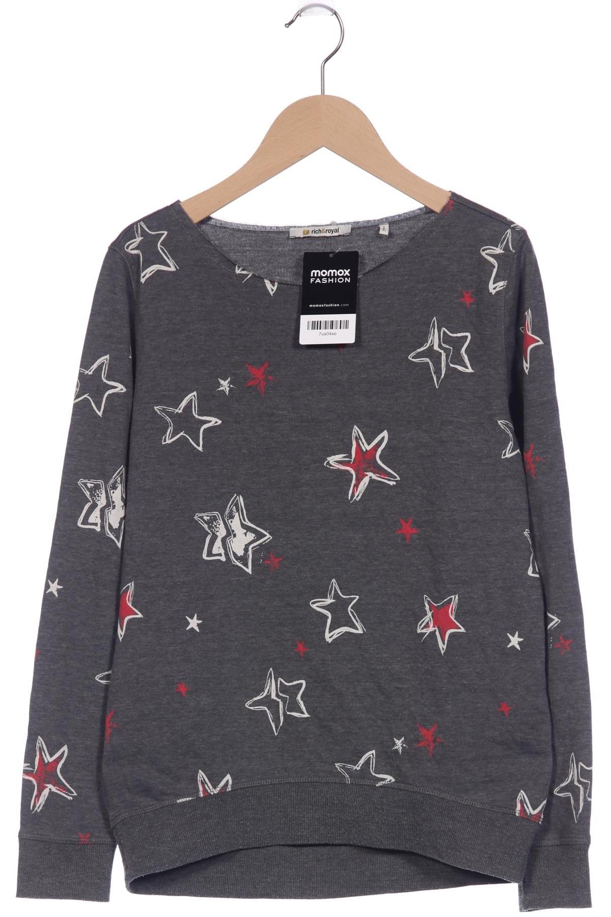

Rich & Royal Damen Sweatshirt, grau, Gr. 34