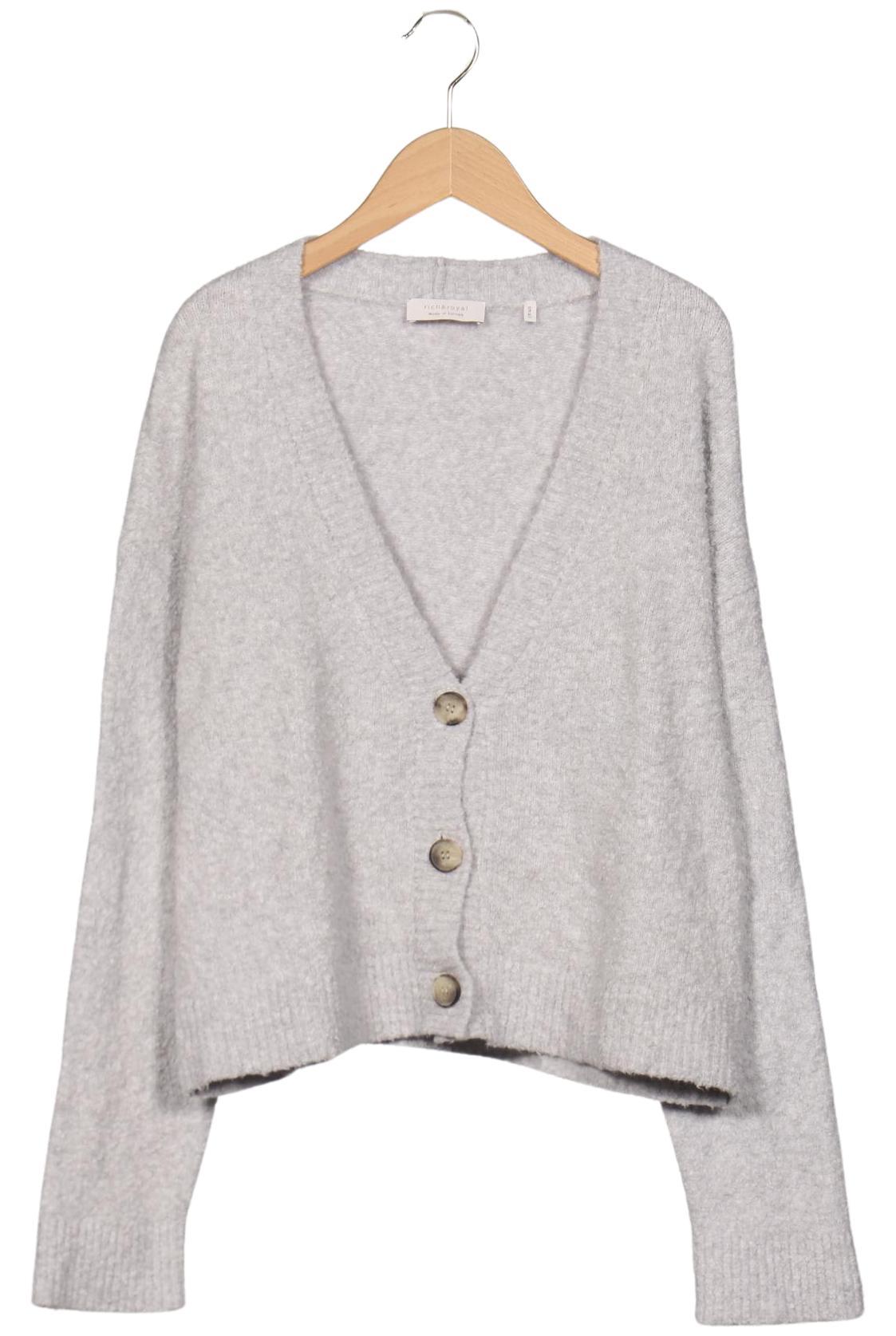 

Rich & Royal Damen Strickjacke, grau, Gr. 36