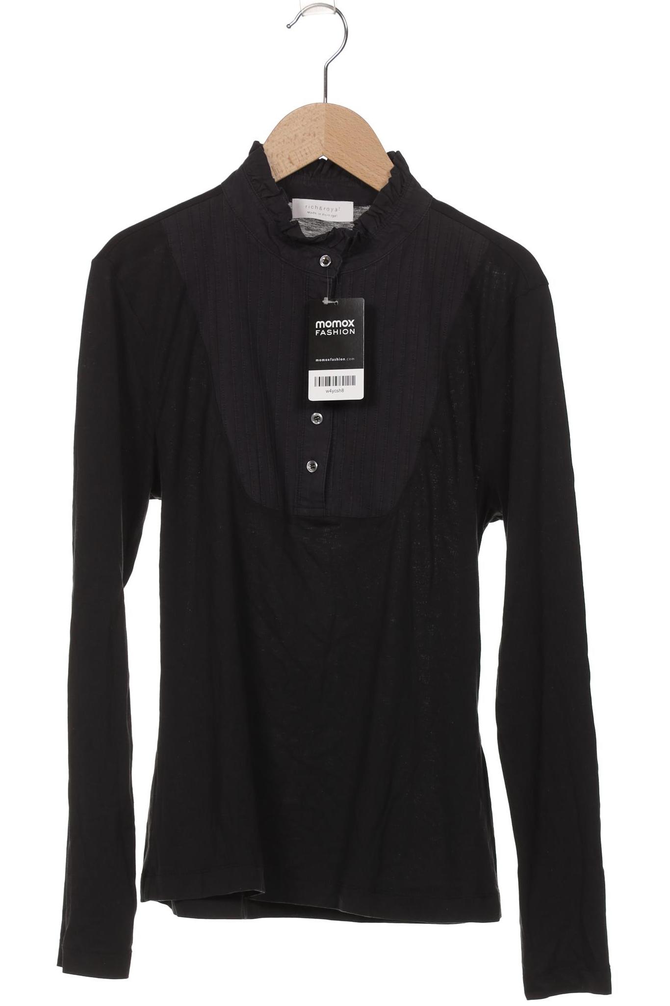 

Rich & Royal Damen Langarmshirt, schwarz, Gr. 42