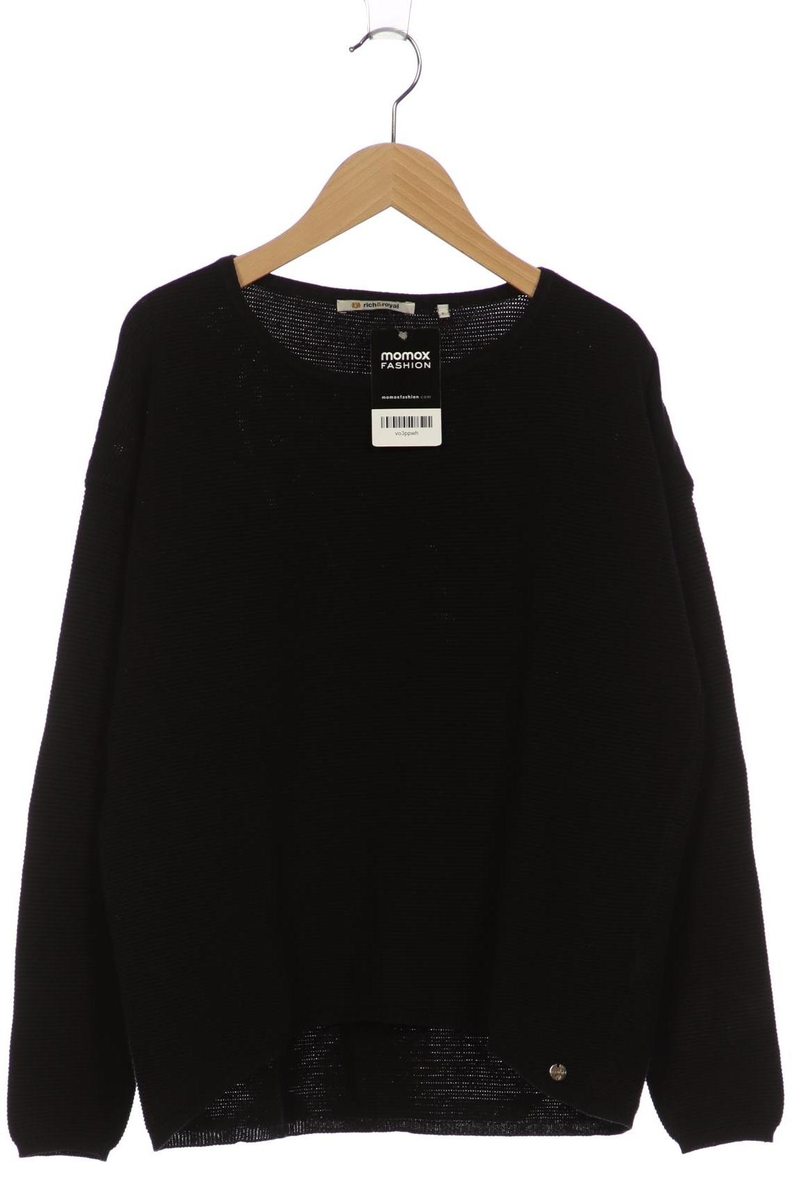 

Rich & Royal Damen Pullover, schwarz, Gr. 36