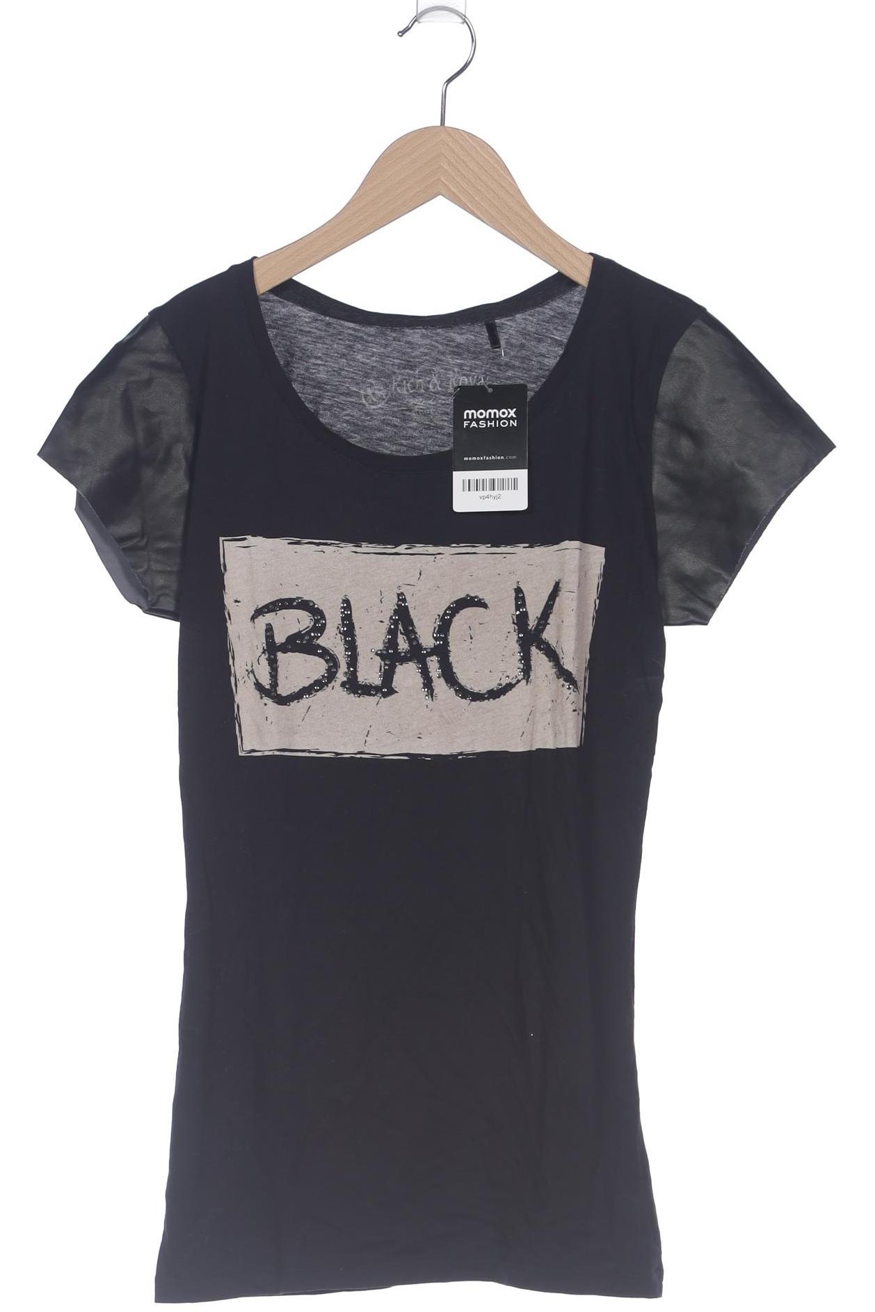 

Rich & Royal Damen T-Shirt, schwarz, Gr. 38