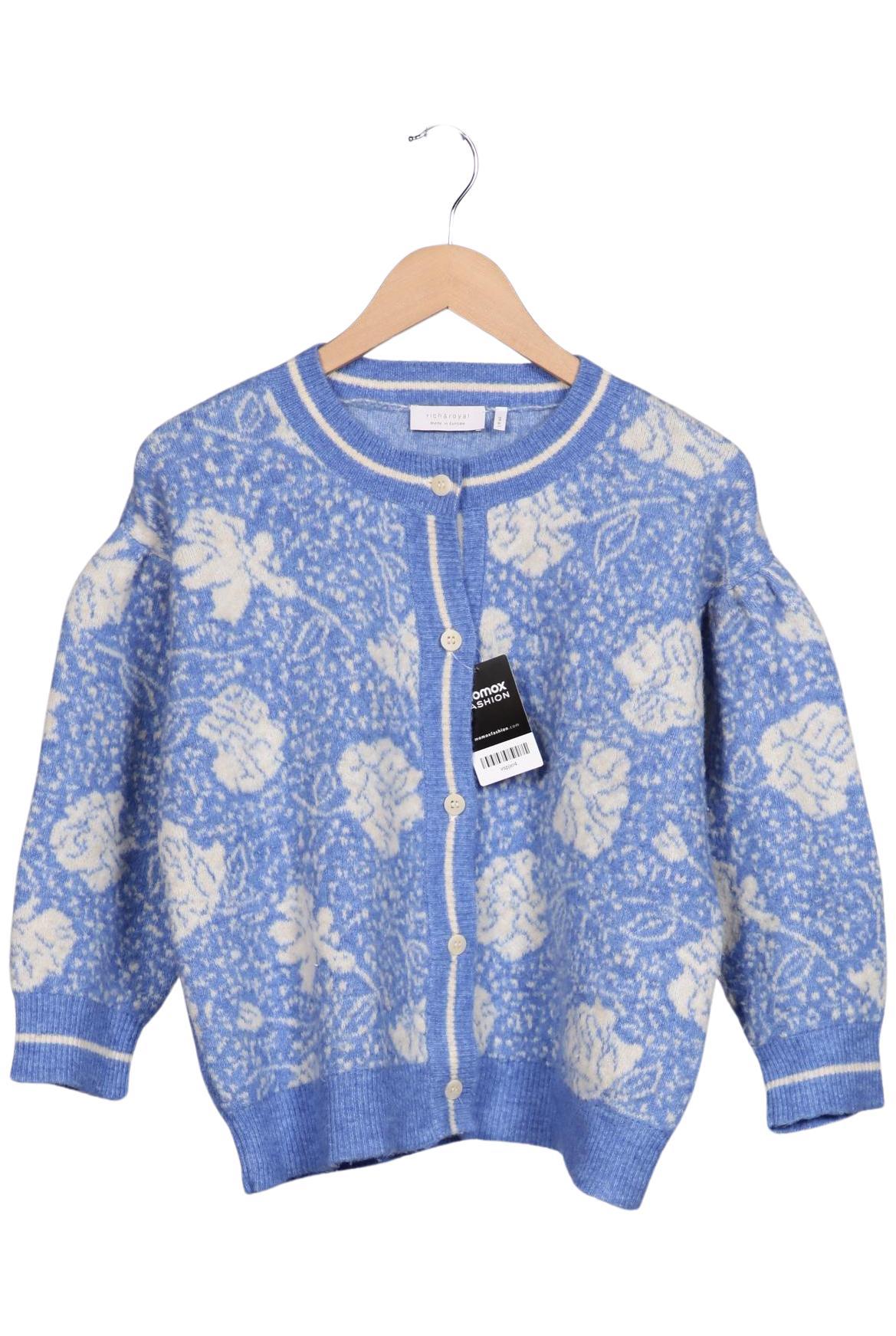 

Rich & Royal Damen Strickjacke, hellblau, Gr. 36