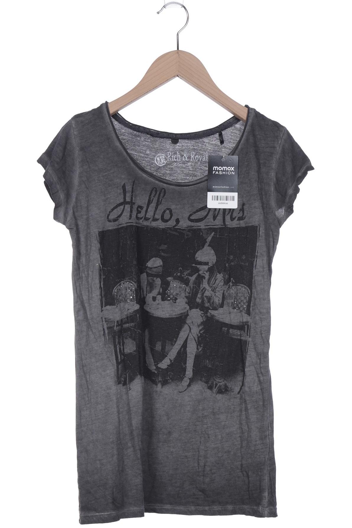 

Rich & Royal Damen T-Shirt, grau, Gr. 34