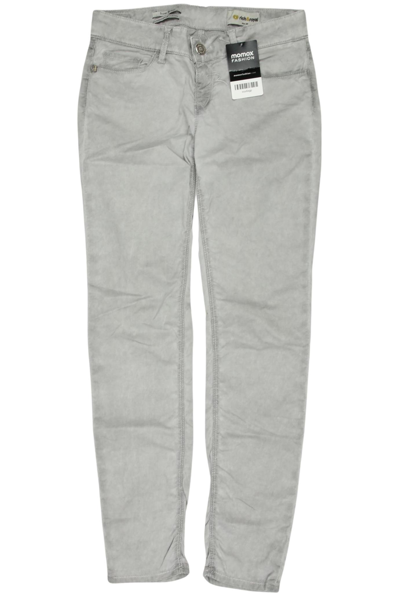 

Rich & Royal Damen Jeans, grau, Gr. 26