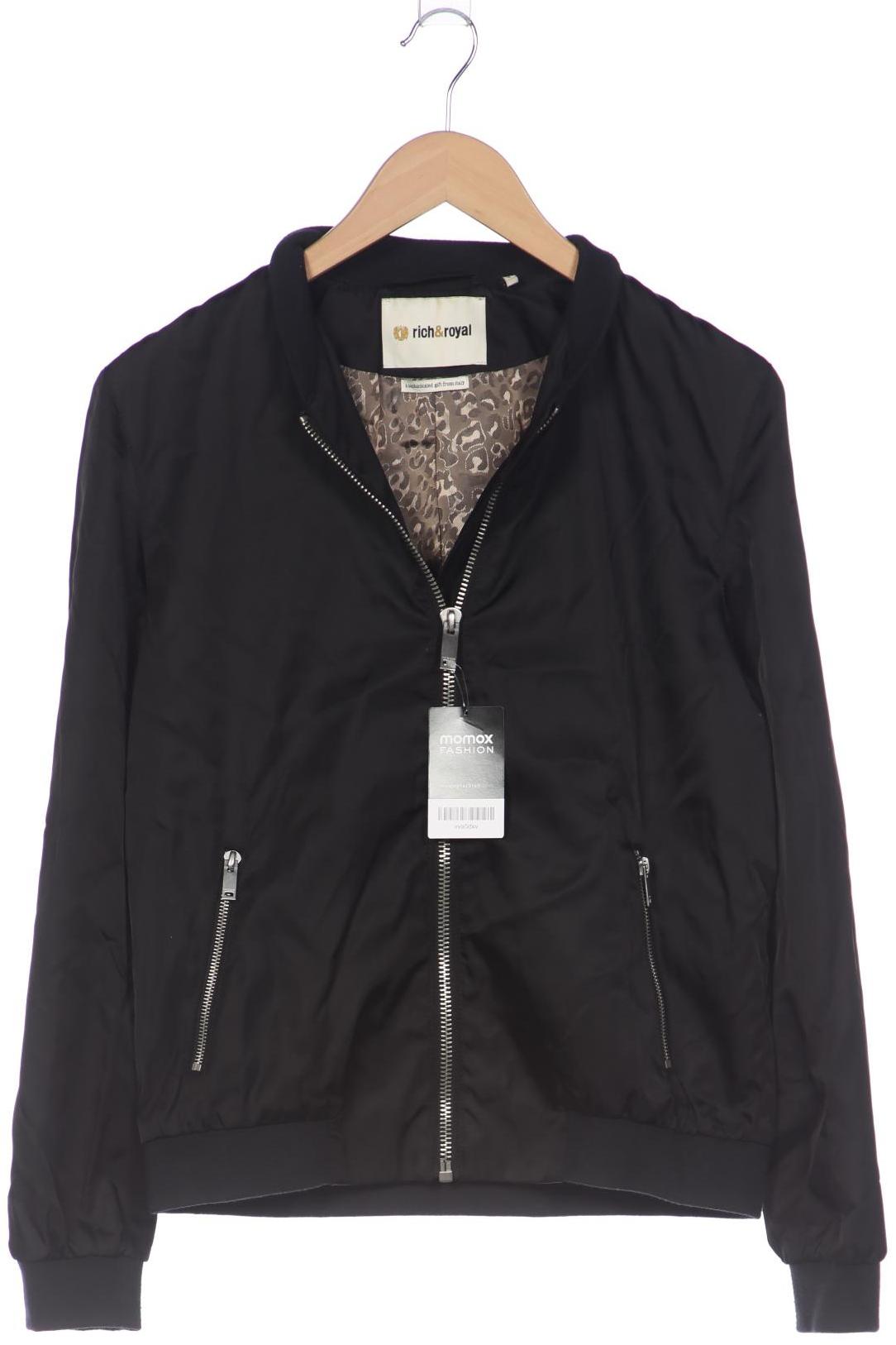 

Rich & Royal Damen Jacke, schwarz, Gr. 42