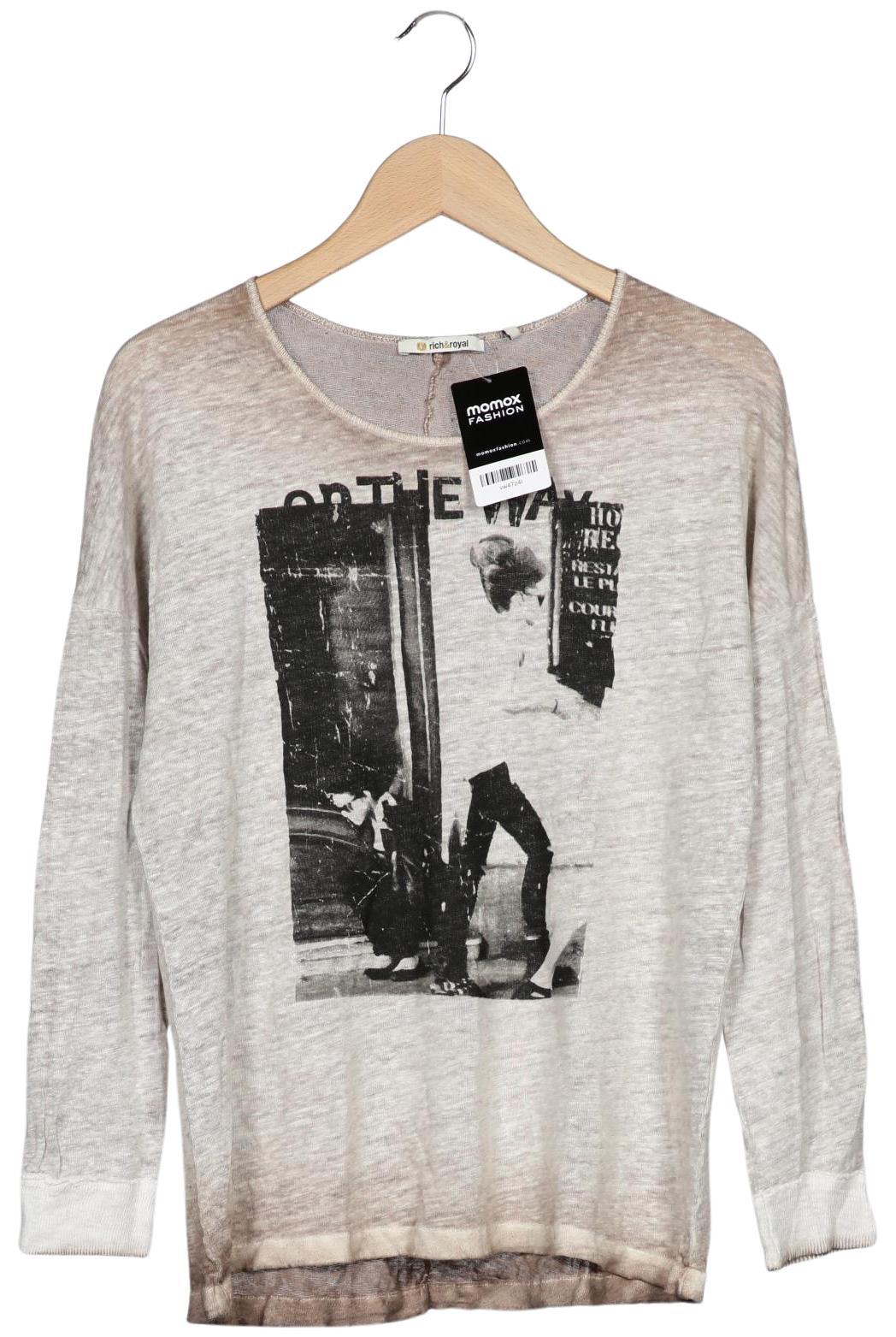 

Rich & Royal Damen Langarmshirt, beige, Gr. 36