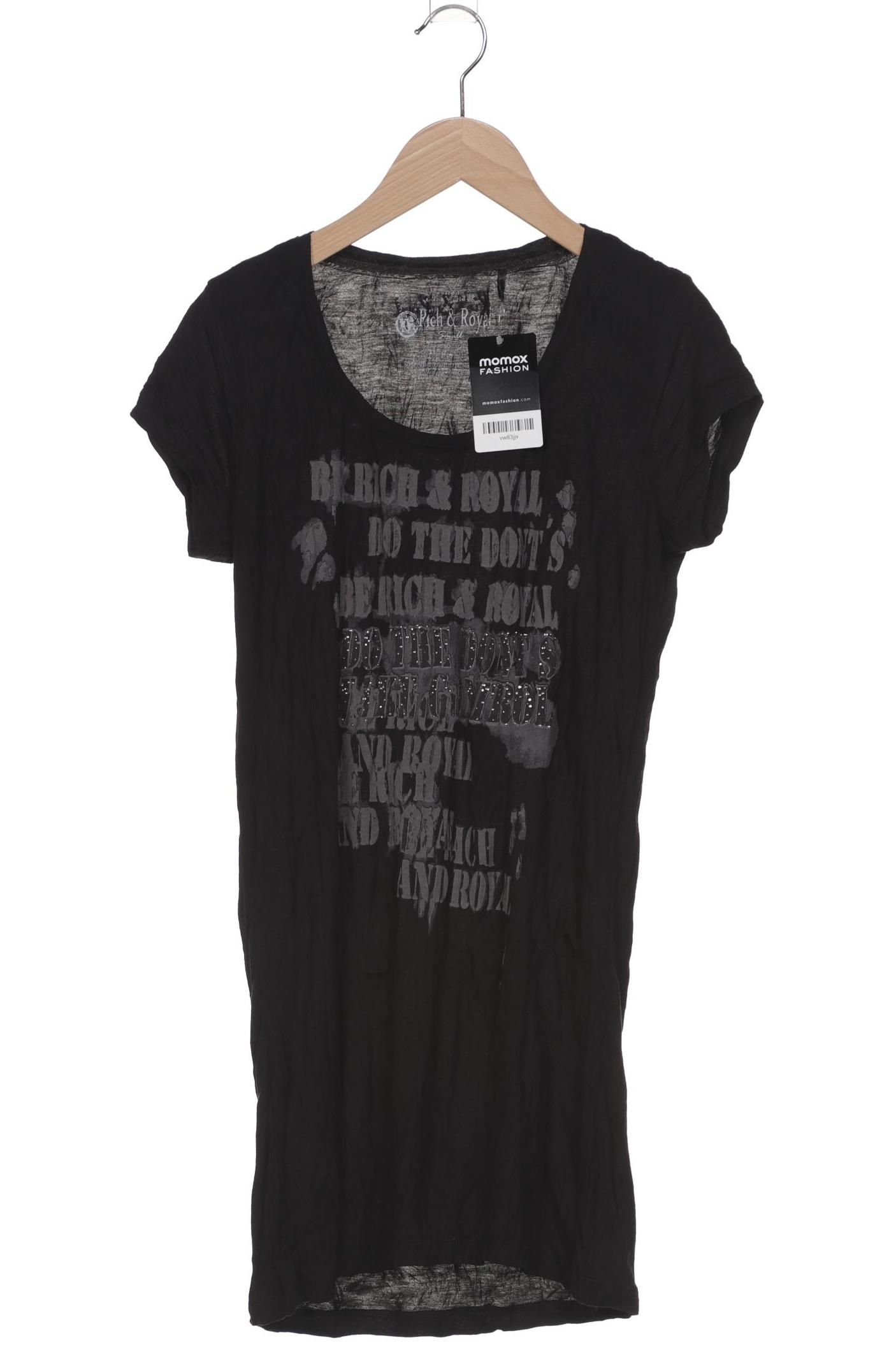 

Rich & Royal Damen T-Shirt, schwarz, Gr. 36