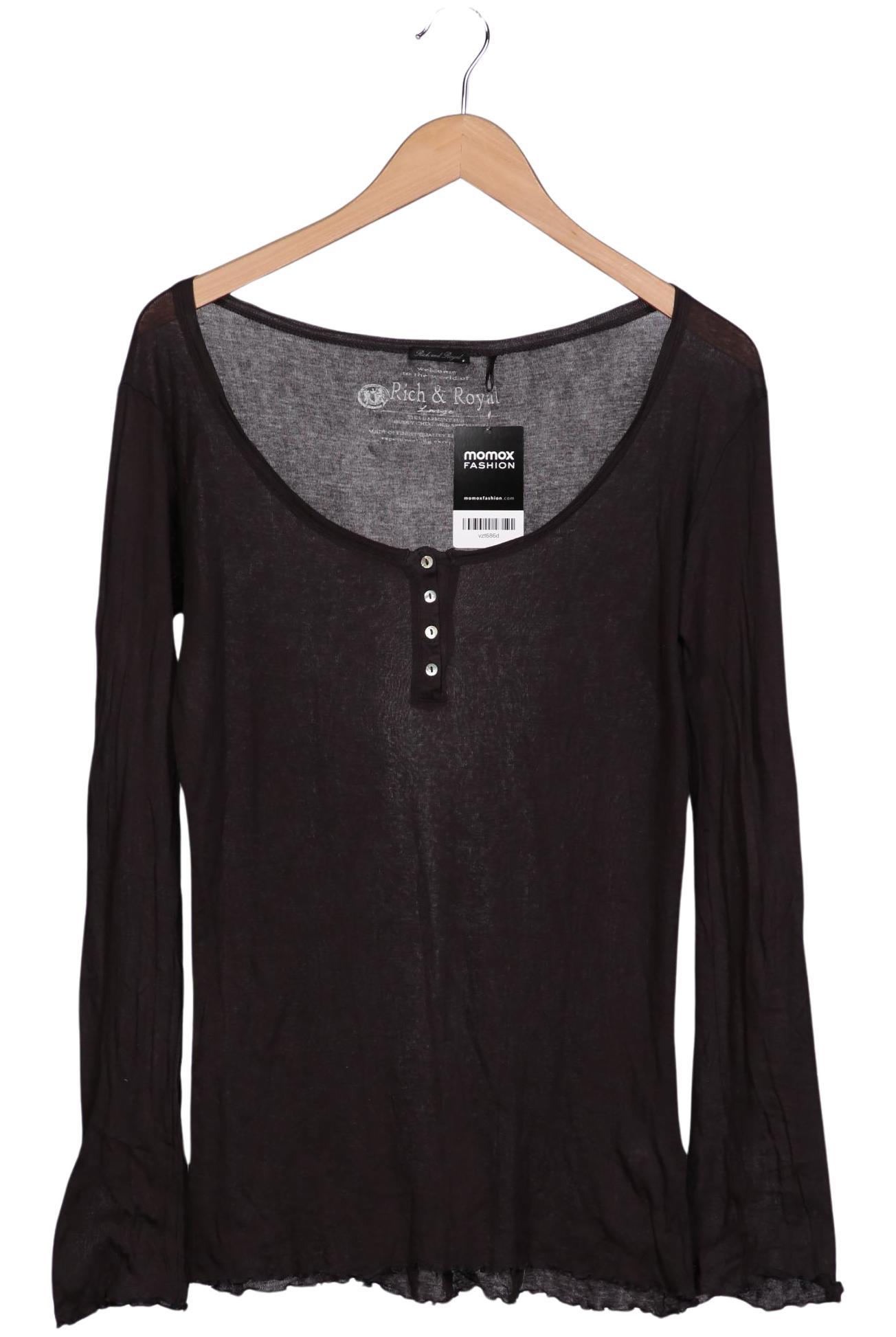 

Rich & Royal Damen Langarmshirt, braun, Gr. 42