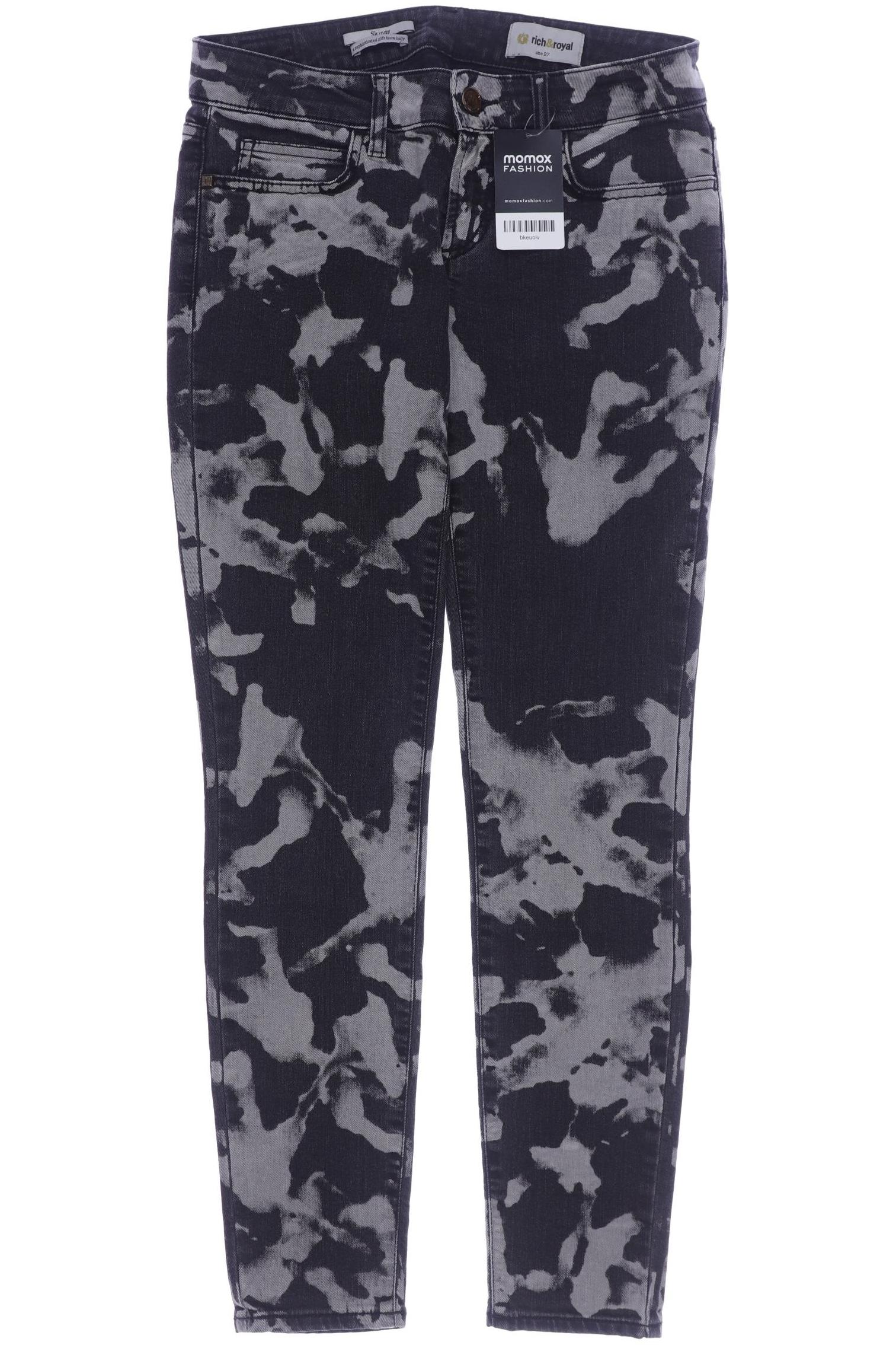 

Rich & Royal Damen Jeans, grau, Gr. 27