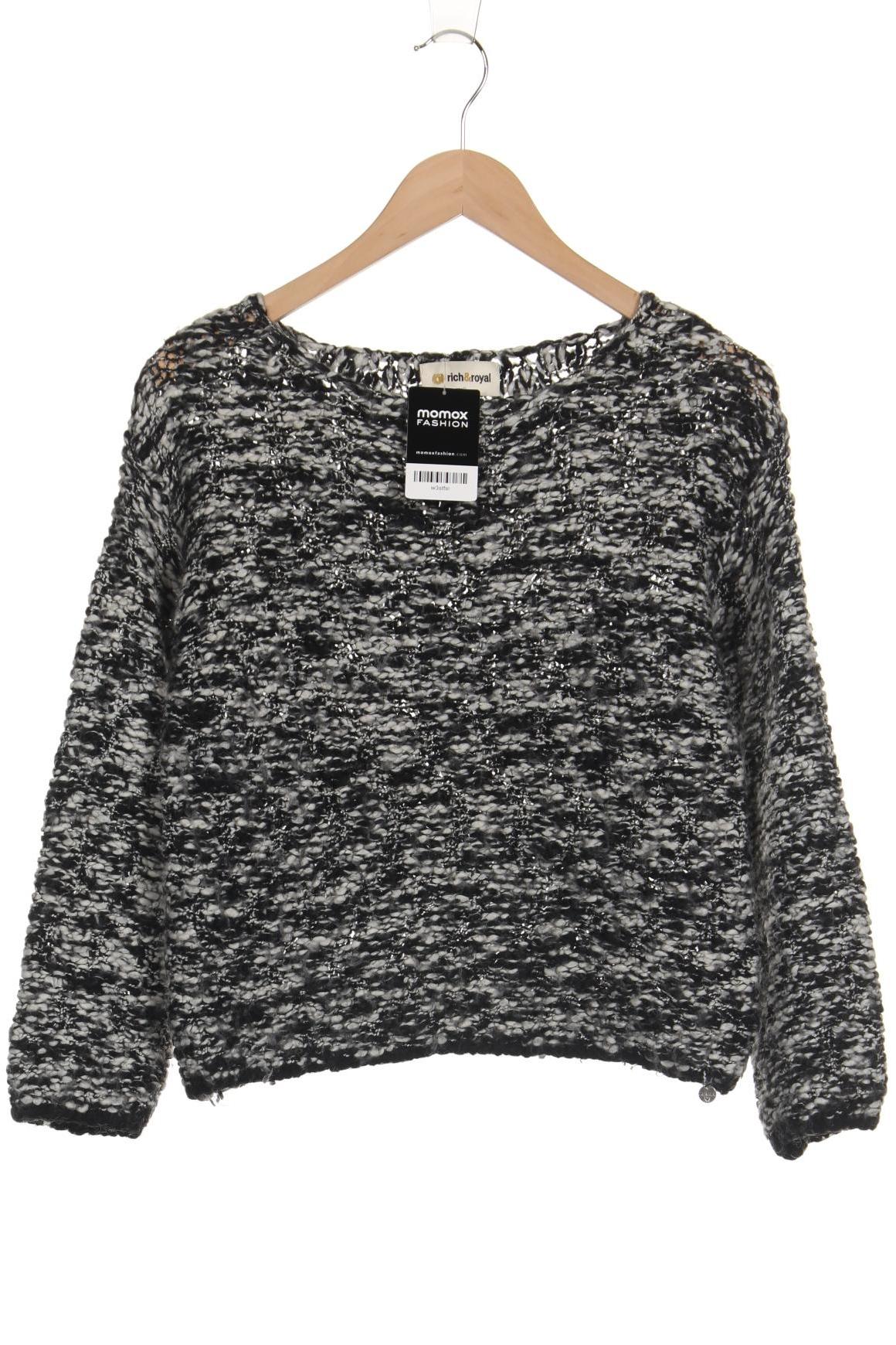 

Rich & Royal Damen Pullover, schwarz, Gr. 36
