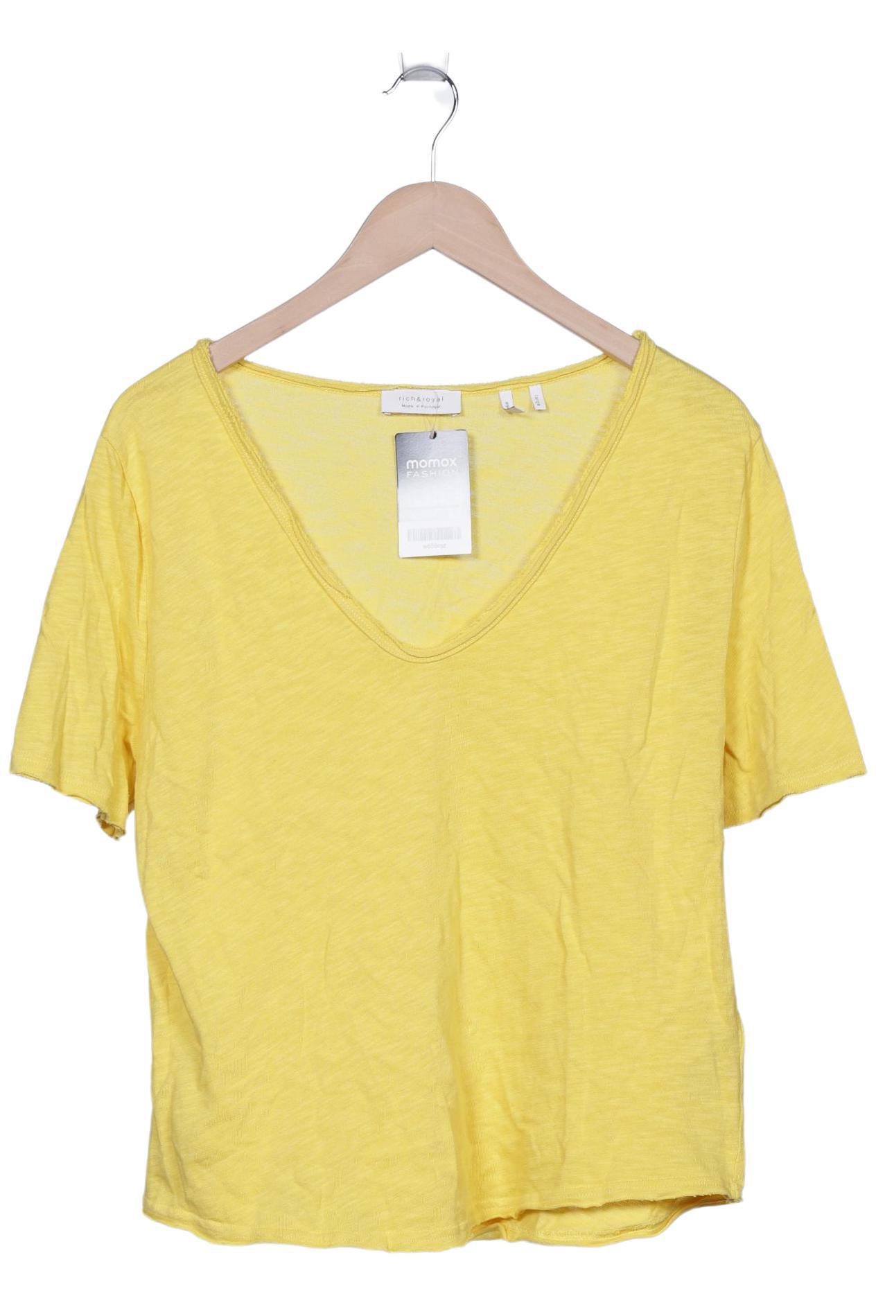 

Rich & Royal Damen T-Shirt, gelb, Gr. 42