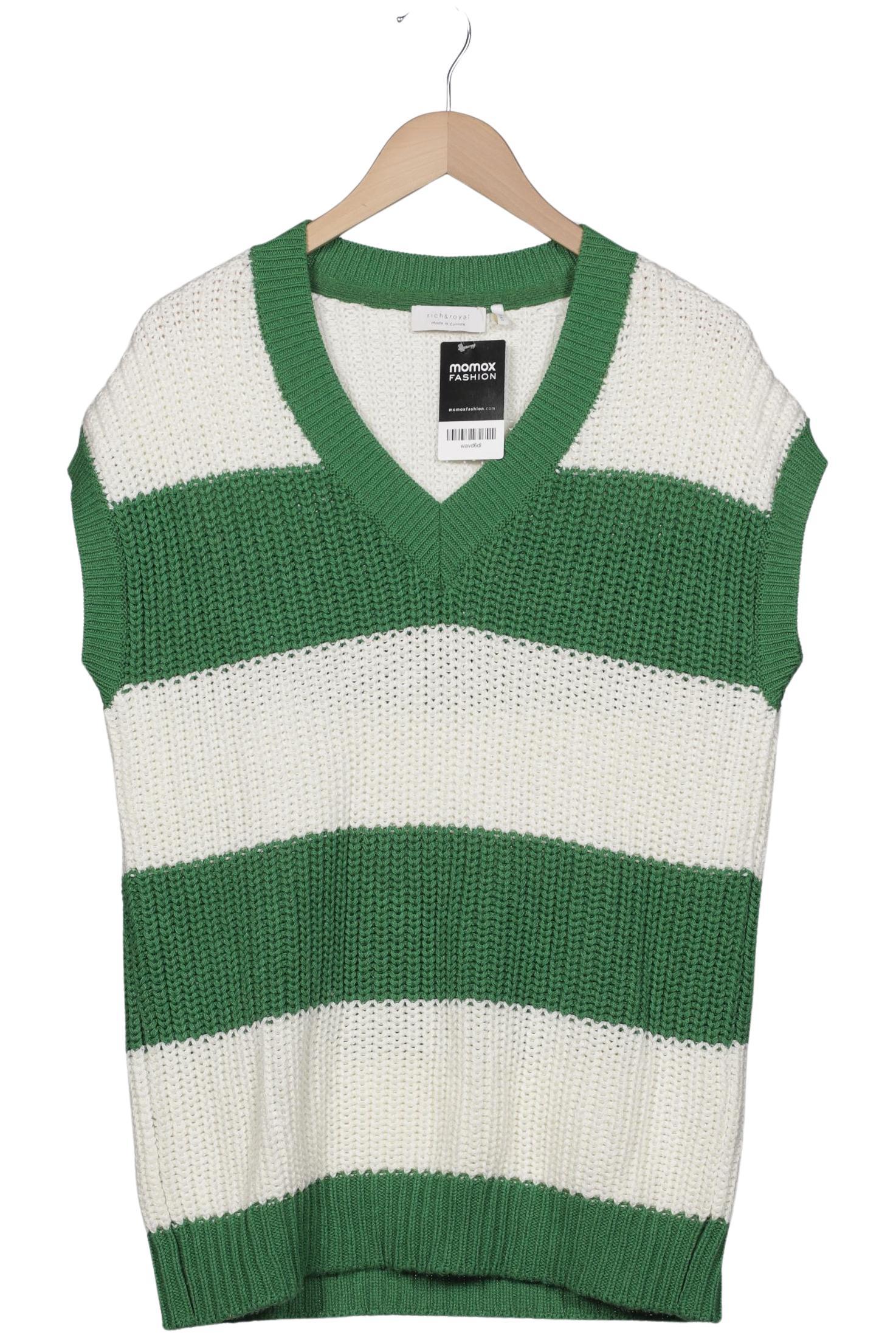 

Rich & Royal Damen Pullover, grün, Gr. 36