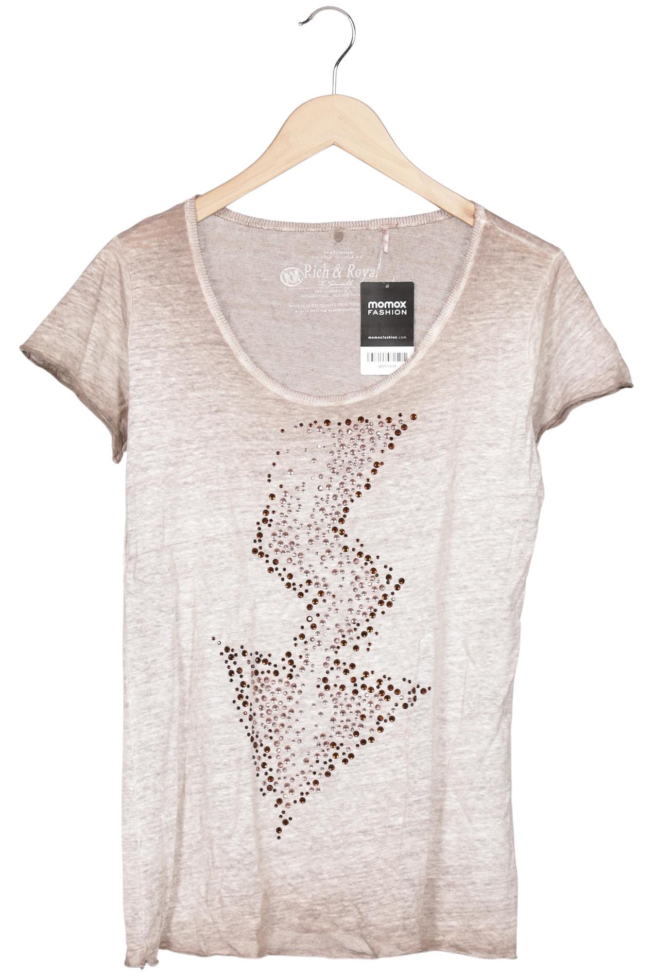 

Rich & Royal Damen T-Shirt, beige, Gr. 34