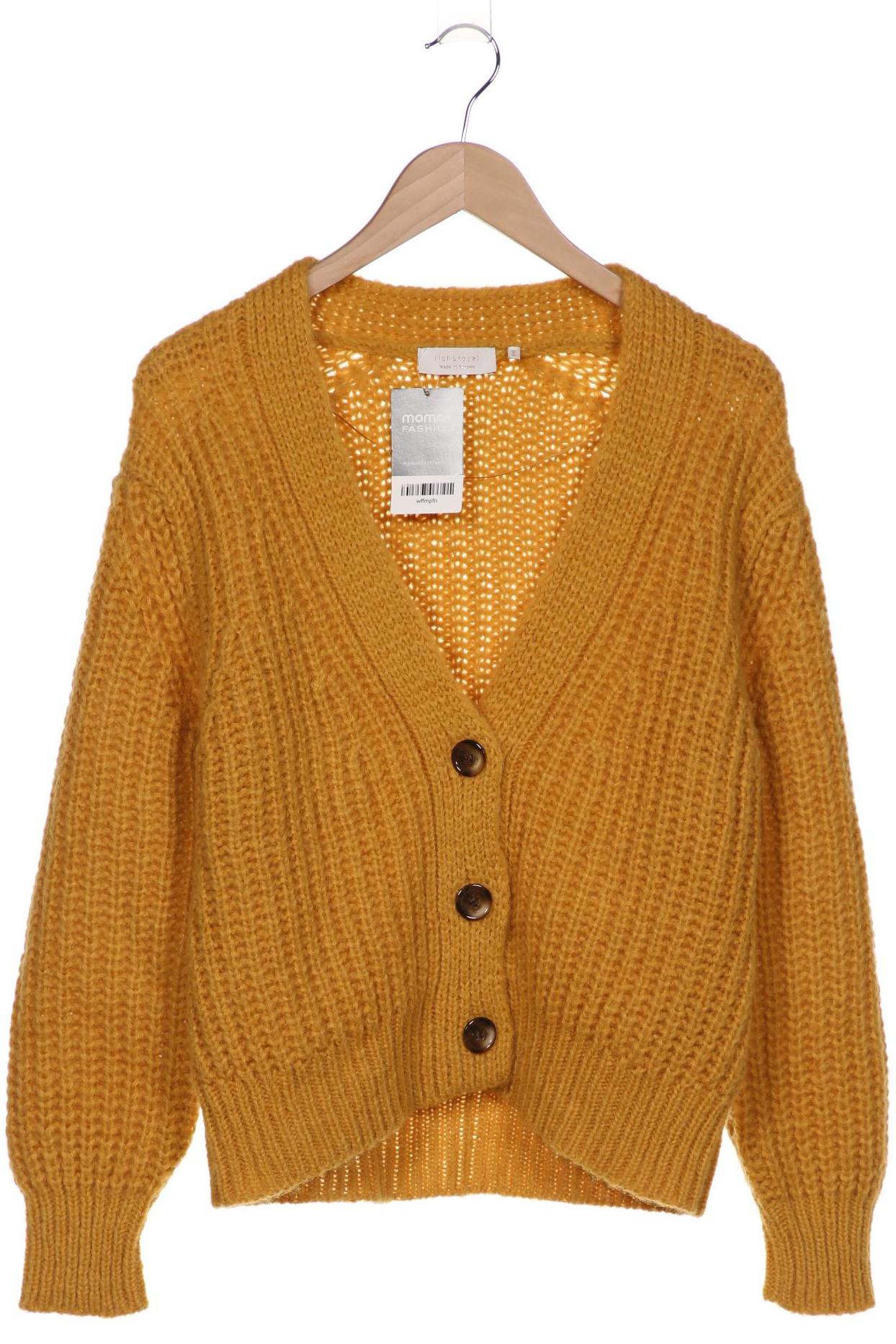 

Rich & Royal Damen Strickjacke, gelb, Gr. 34