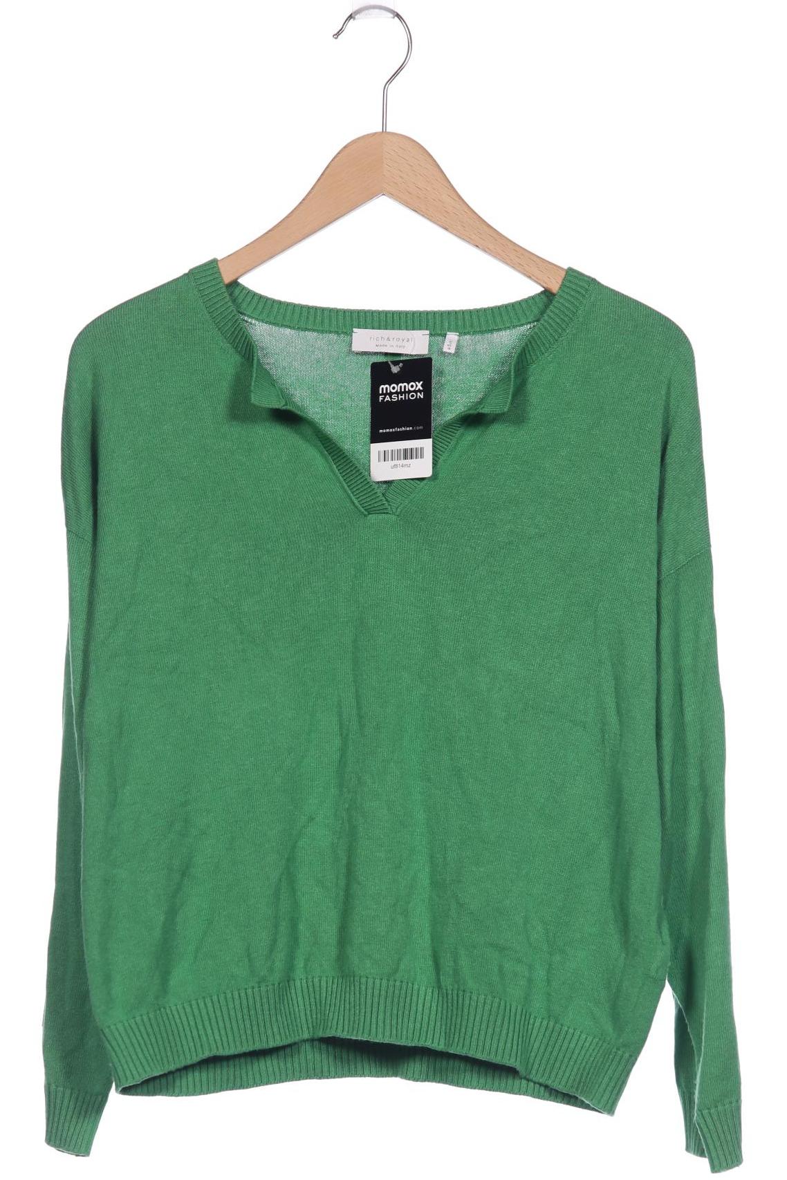 

Rich & Royal Damen Pullover, grün, Gr. 42