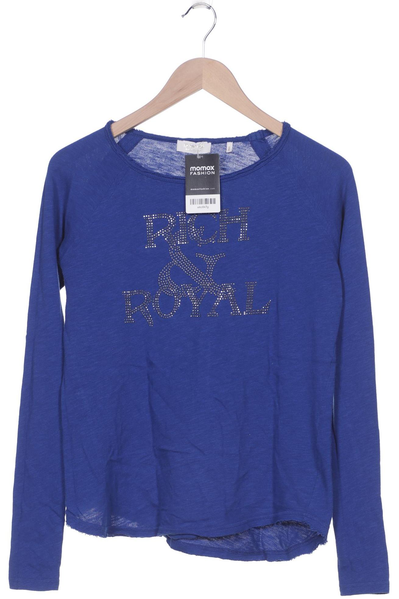 

Rich & Royal Damen Langarmshirt, blau, Gr. 34