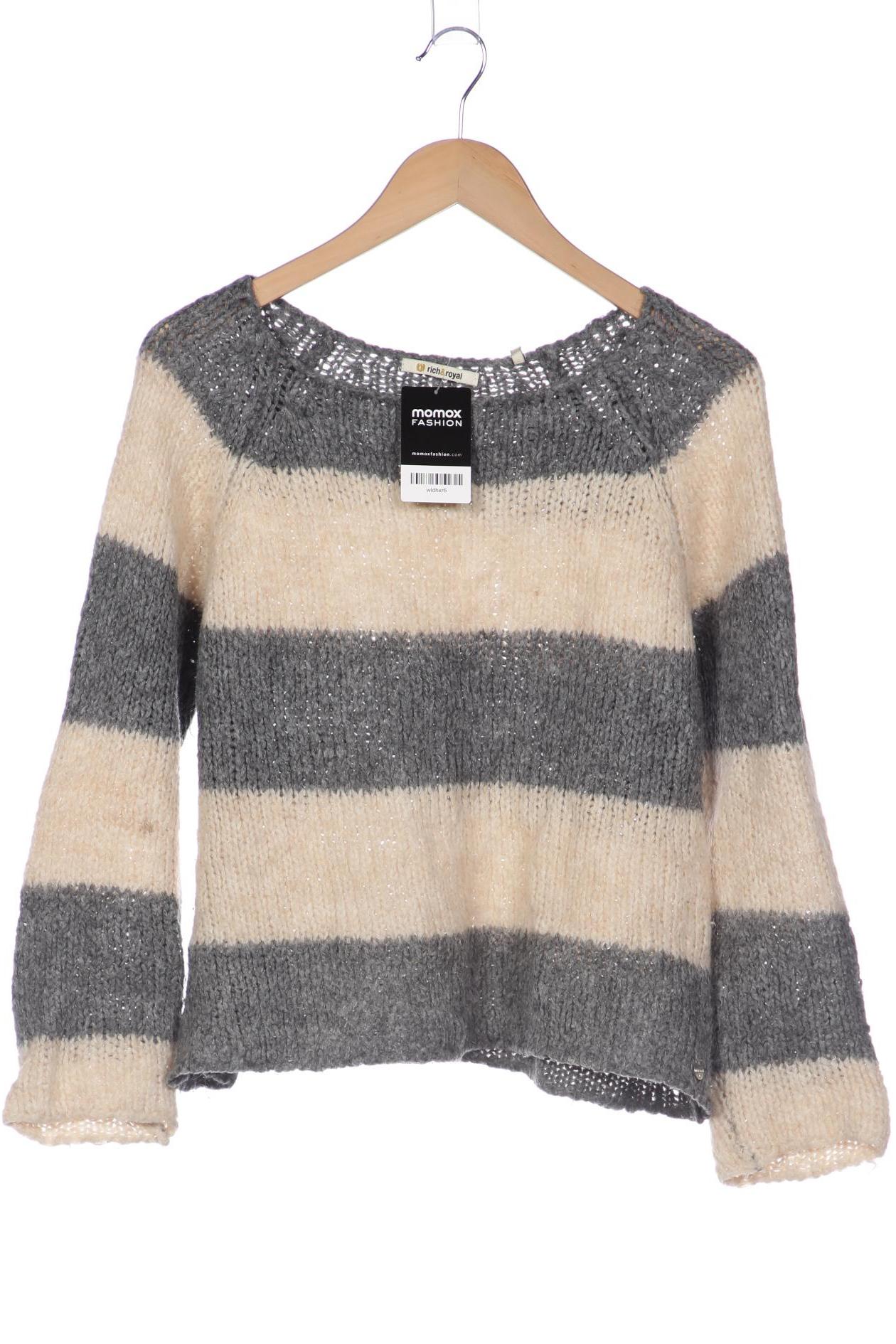 

Rich & Royal Damen Pullover, grau, Gr. 38