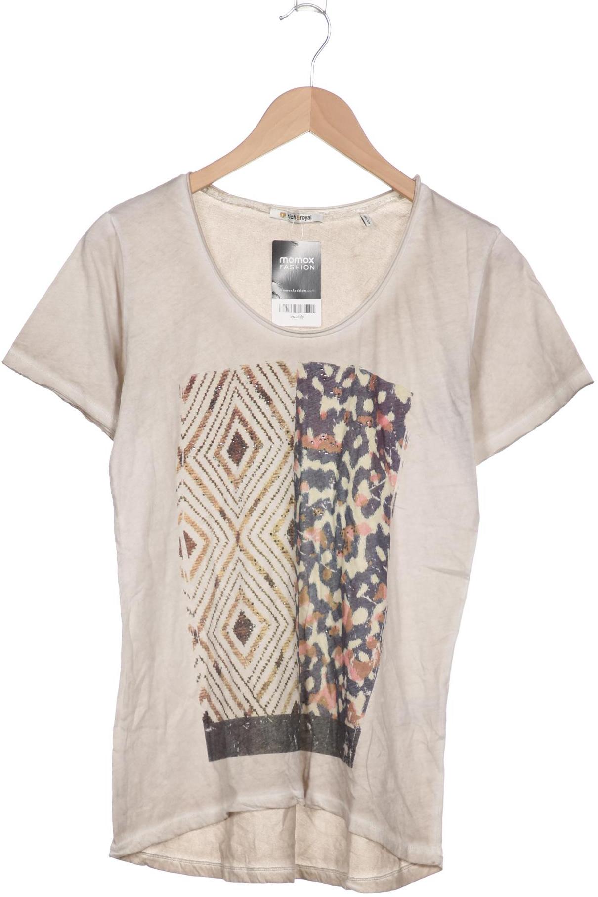 

Rich & Royal Damen T-Shirt, beige, Gr. 38