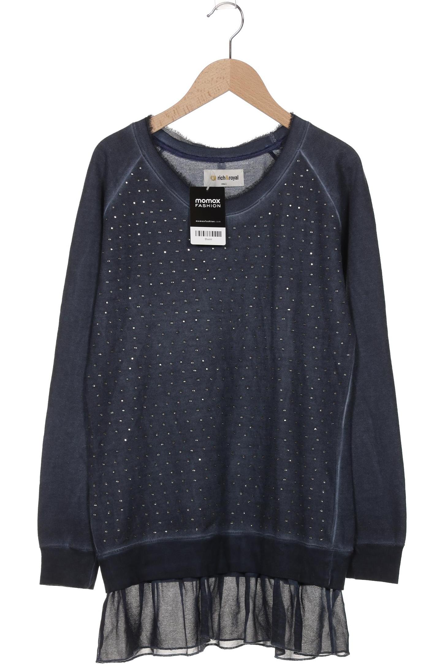 

Rich & Royal Damen Langarmshirt, marineblau, Gr. 36