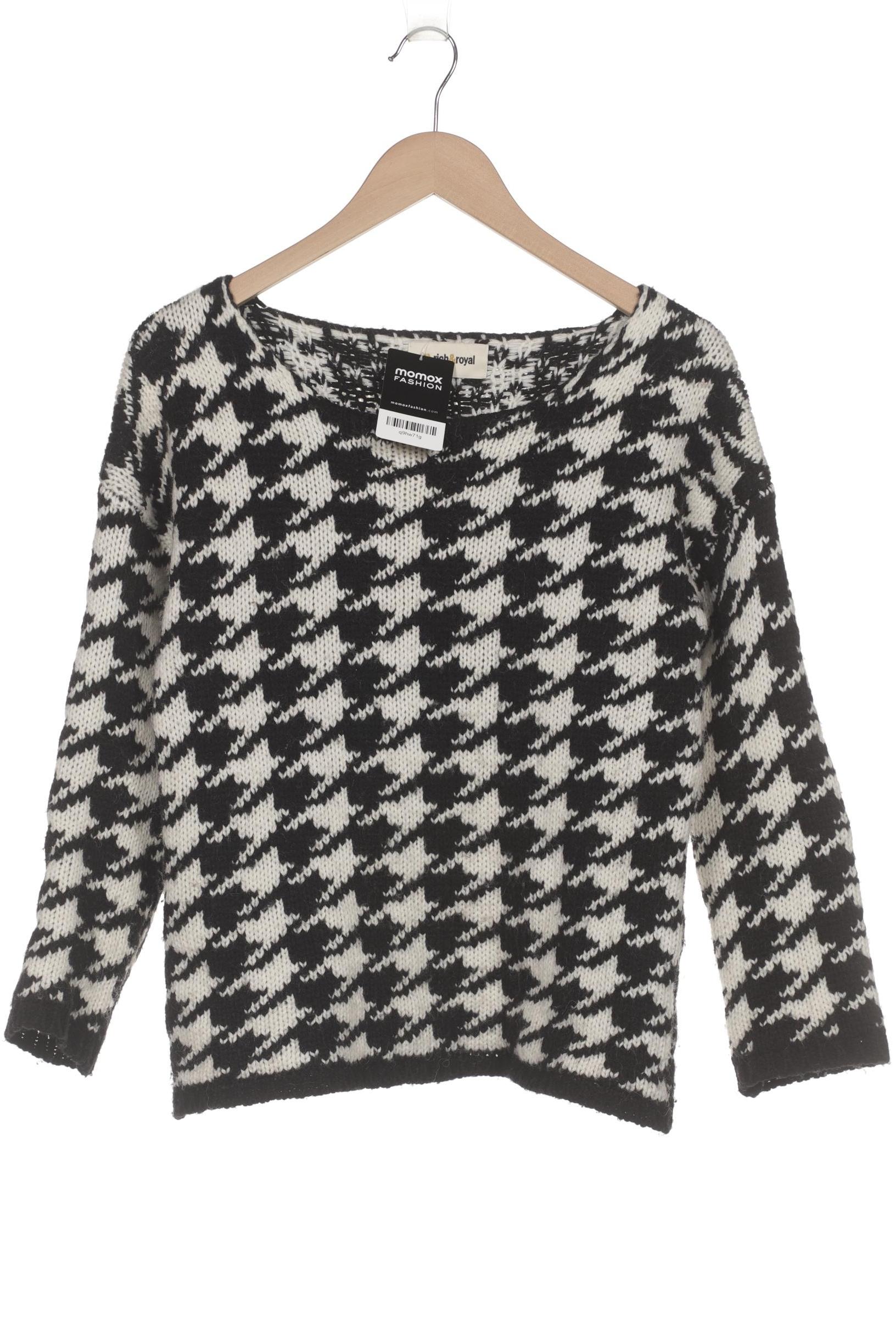 

Rich & Royal Damen Pullover, schwarz, Gr. 36