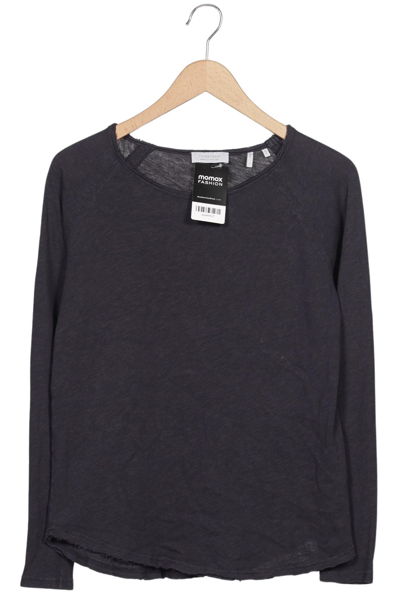 

Rich & Royal Damen Langarmshirt, marineblau, Gr. 36