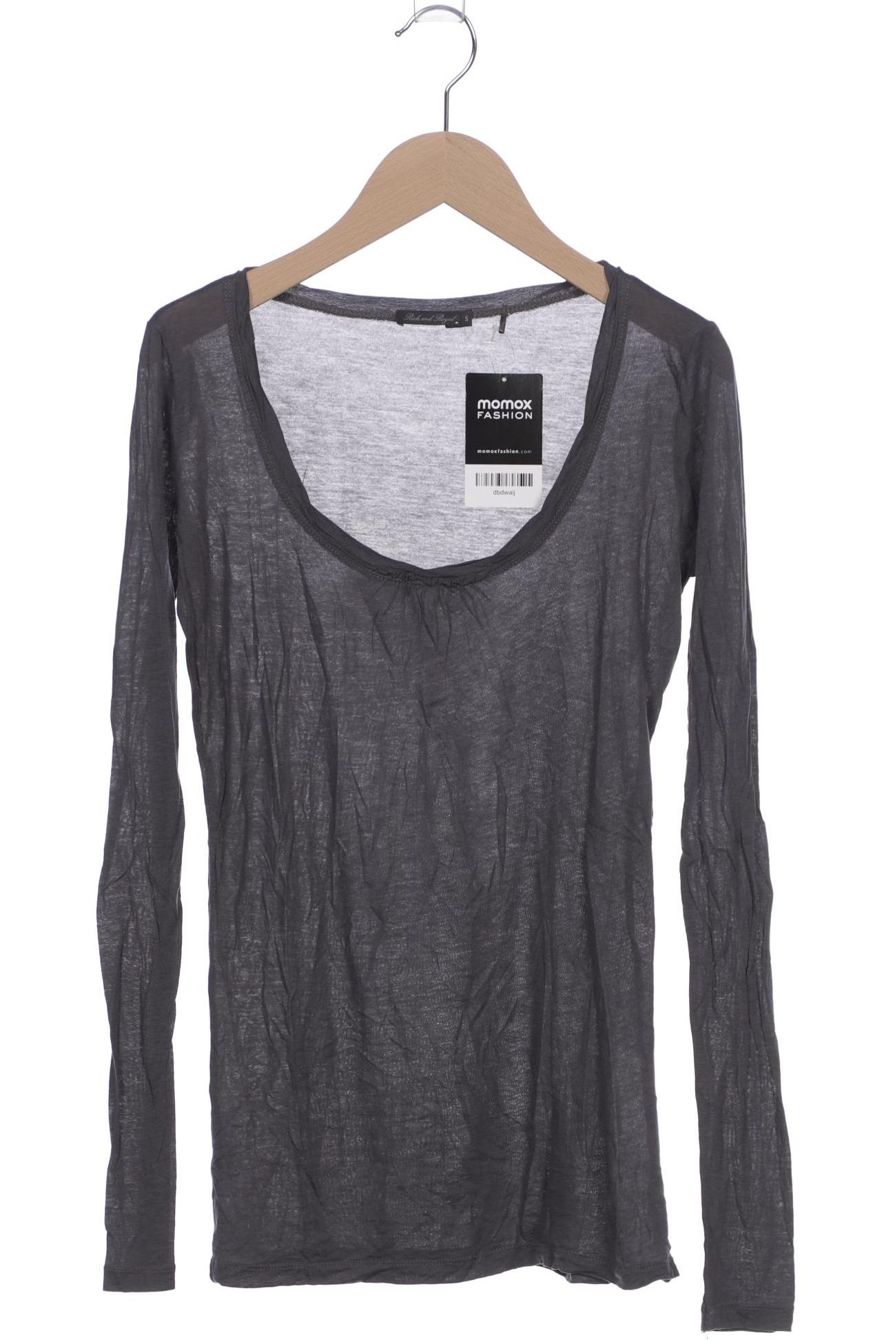 

Rich & Royal Damen Langarmshirt, grau, Gr. 36