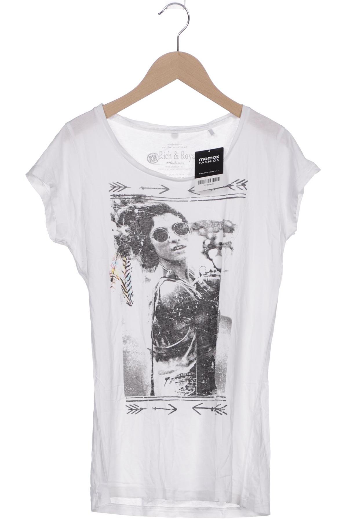 

Rich & Royal Damen T-Shirt, weiß, Gr. 38