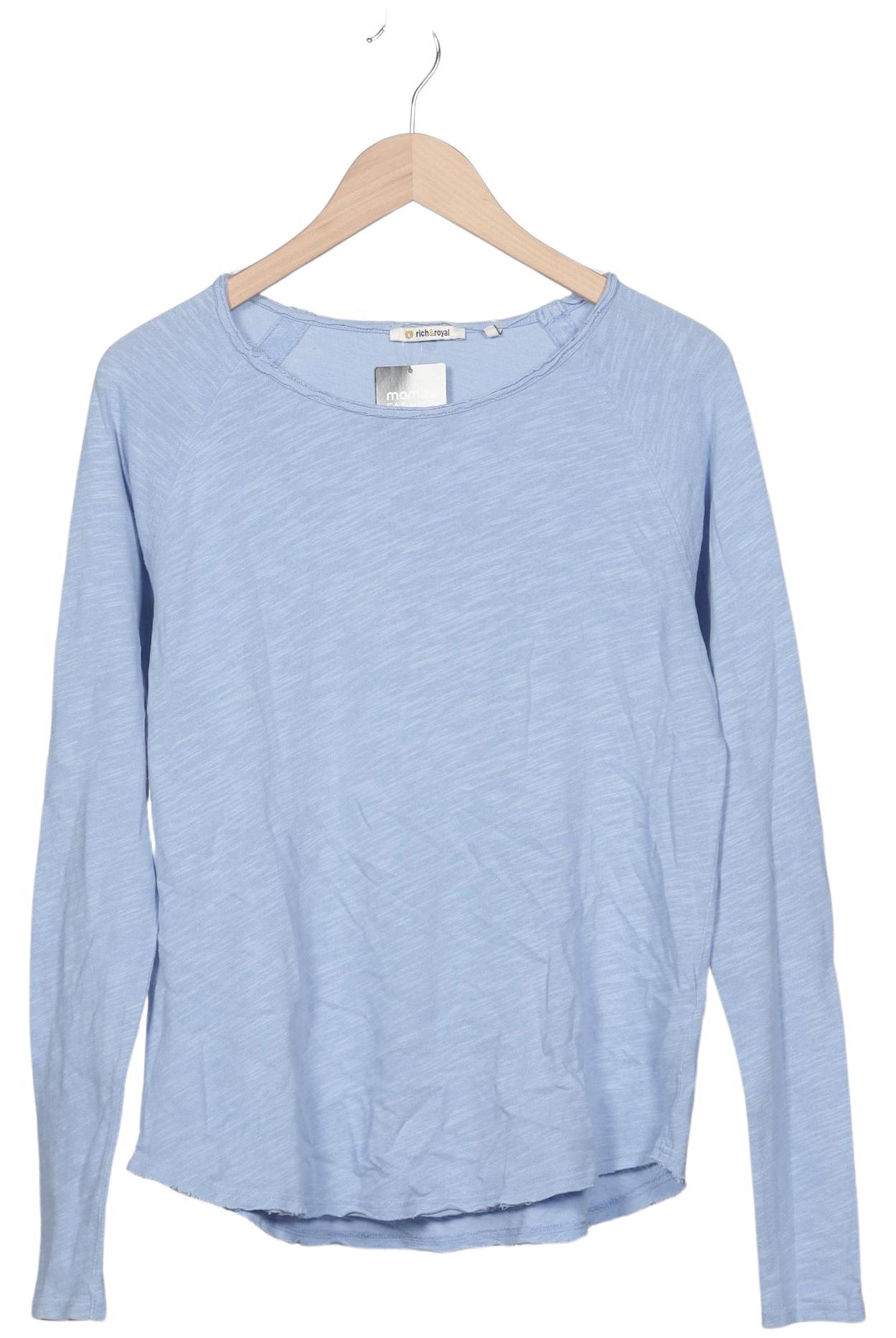 

Rich & Royal Damen Langarmshirt, hellblau, Gr. 38