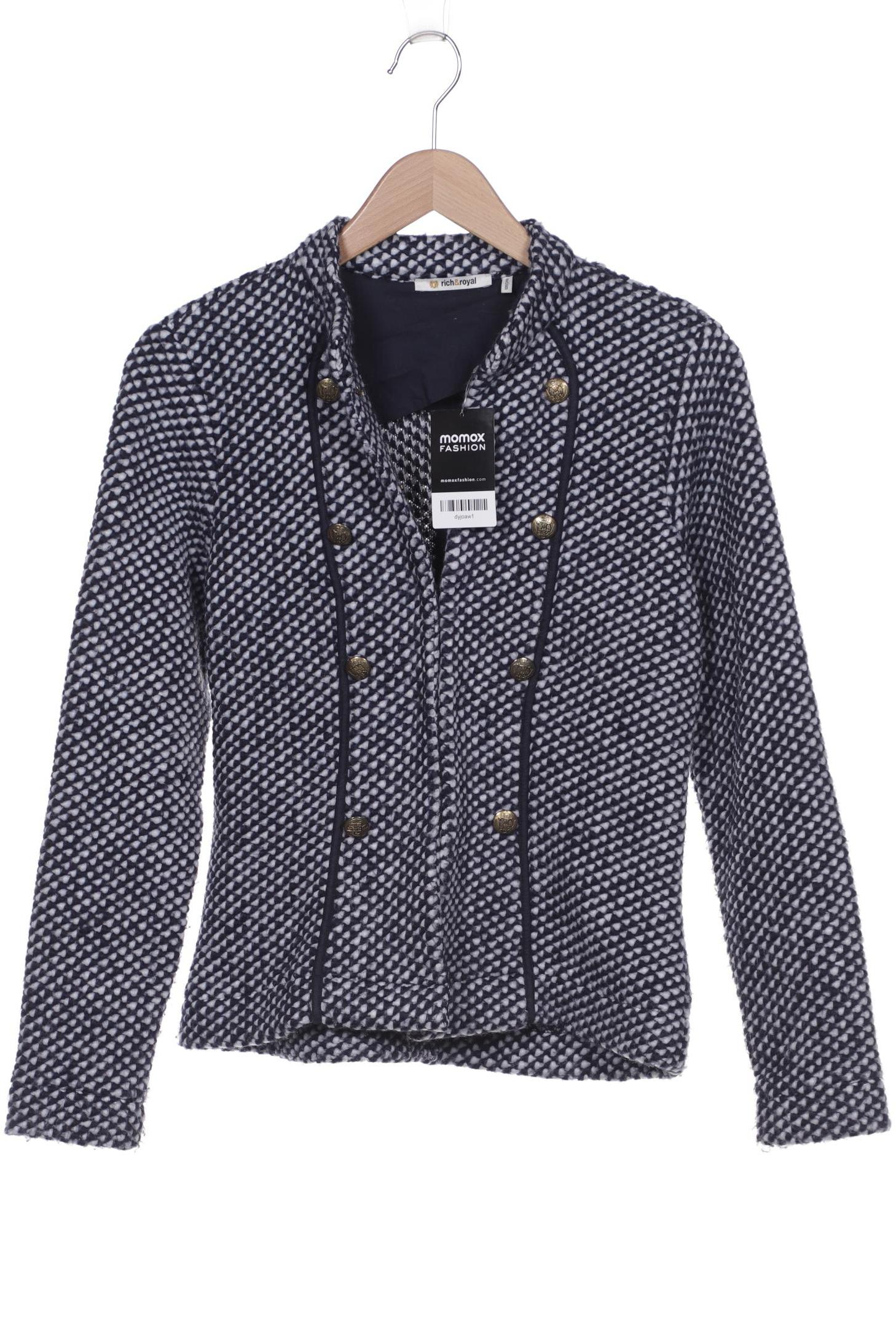 

Rich & Royal Damen Jacke, marineblau, Gr. 38