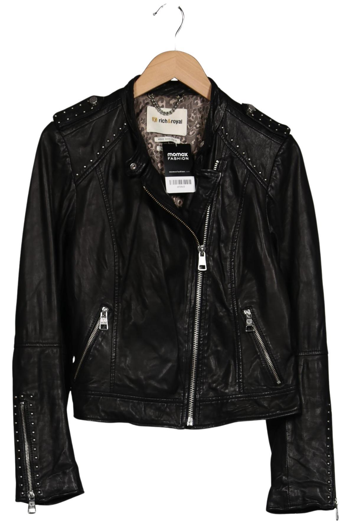 

Rich & Royal Damen Jacke, schwarz, Gr. 40