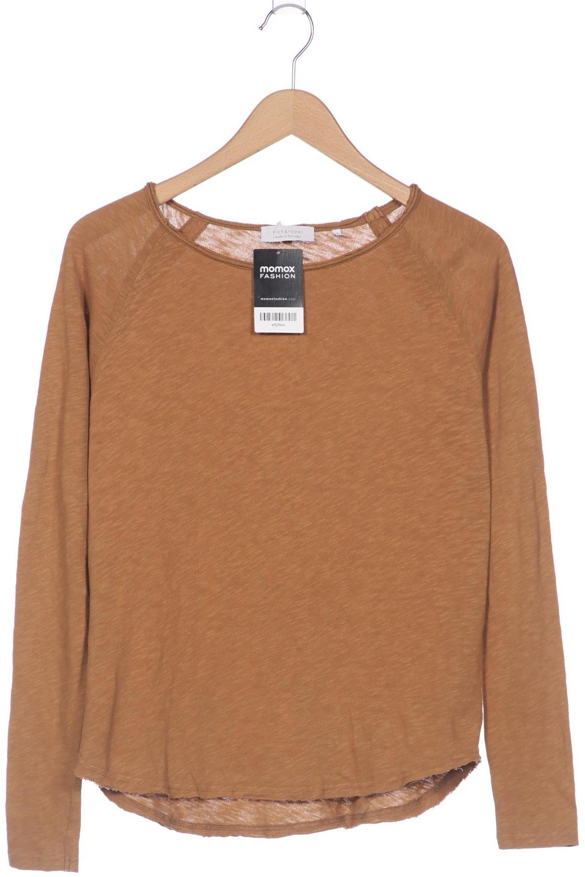 

Rich & Royal Damen Langarmshirt, braun, Gr. 38