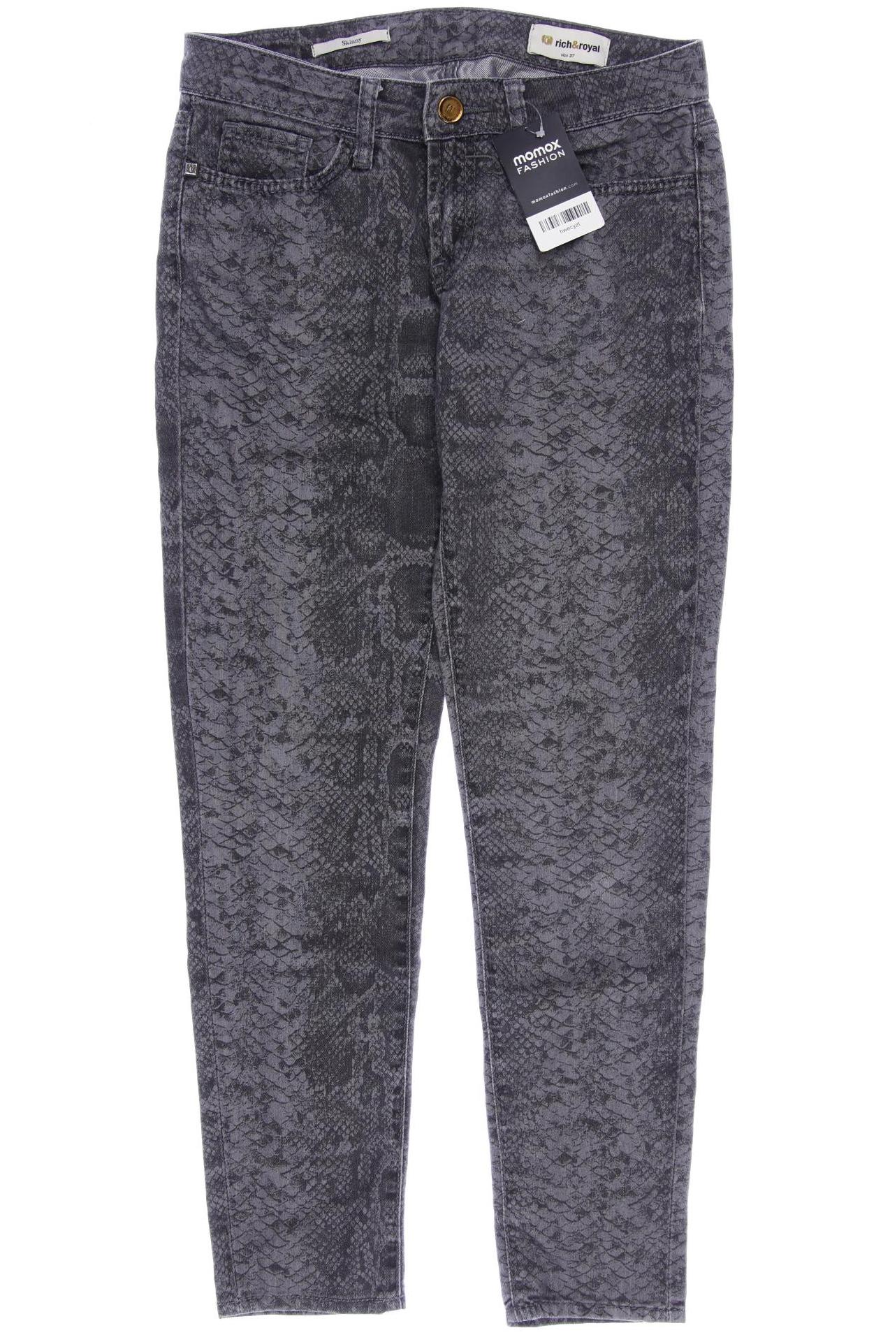 

Rich & Royal Damen Jeans, grau, Gr. 27