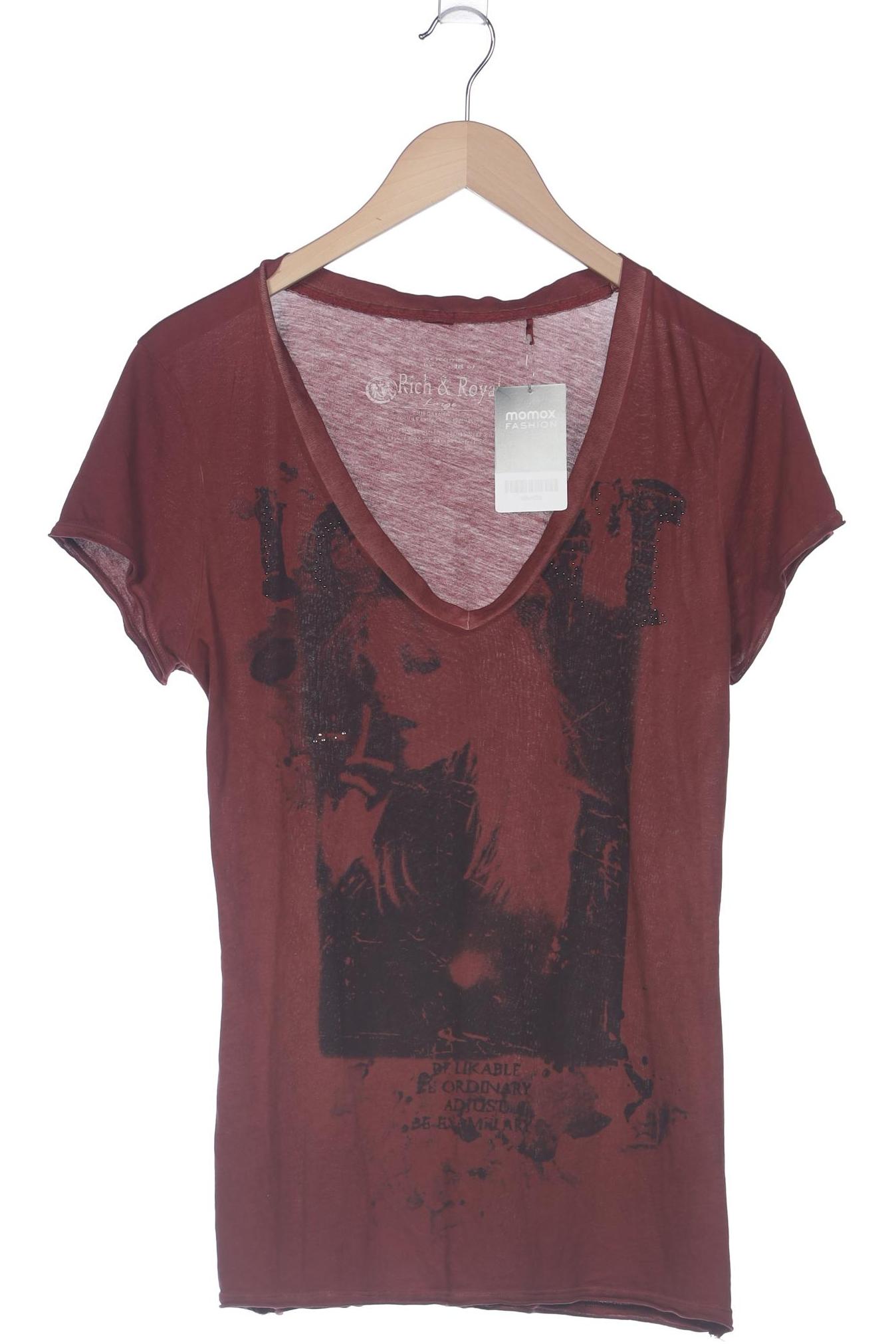 

Rich & Royal Damen T-Shirt, bordeaux, Gr. 42