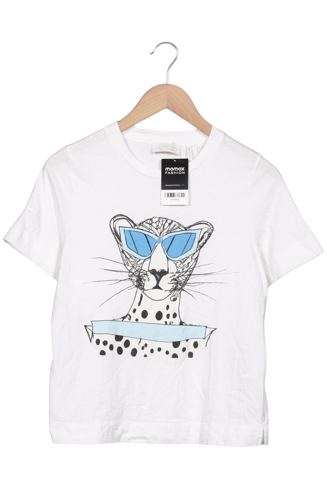 

Rich & Royal Damen T-Shirt, weiß, Gr. 36