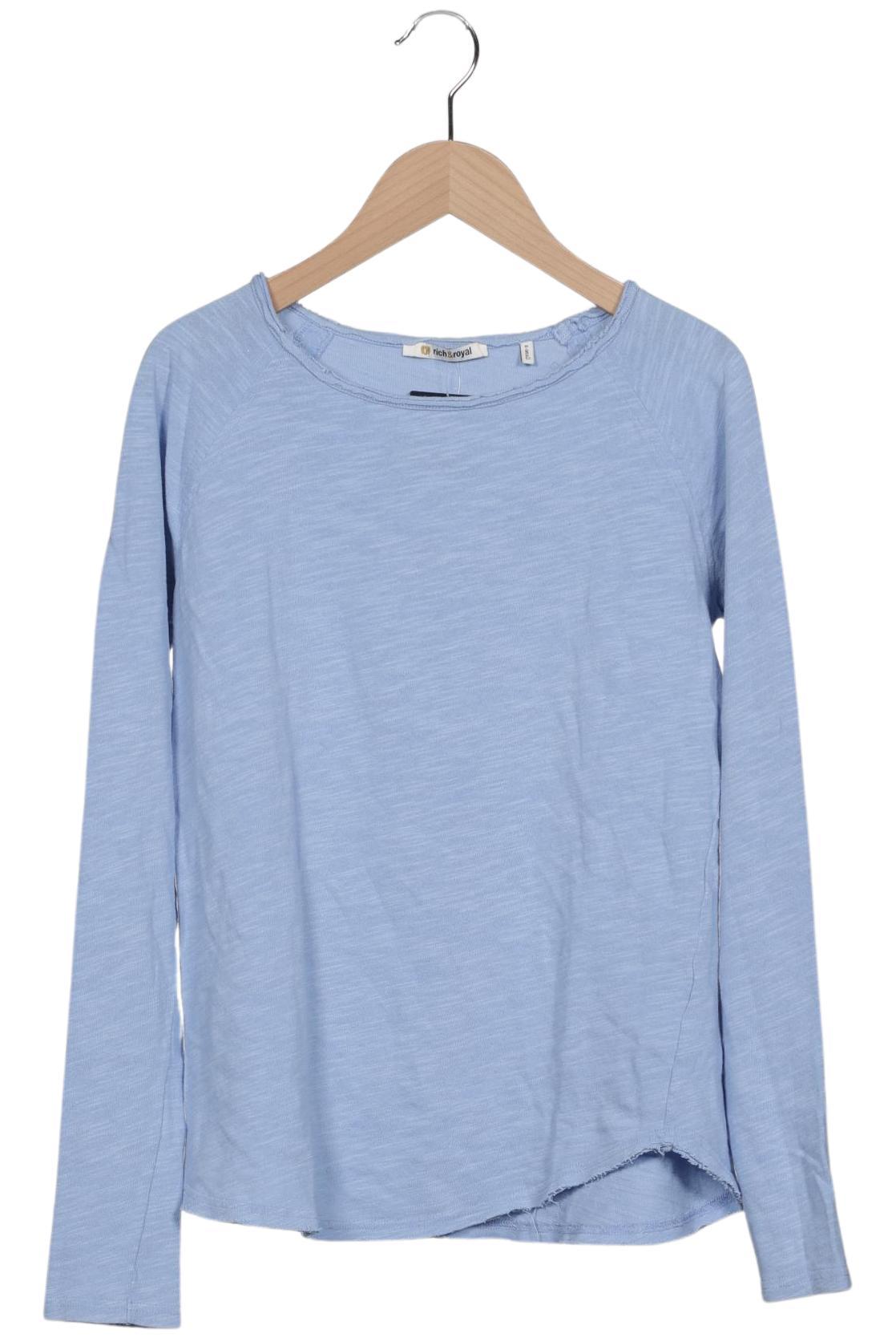 

Rich & Royal Damen Langarmshirt, hellblau, Gr. 34
