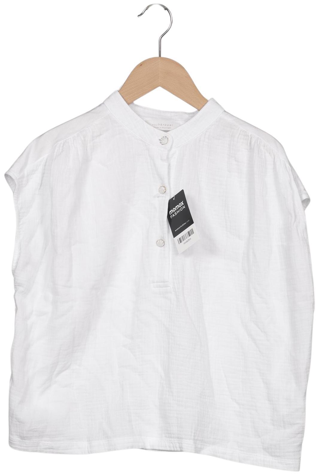 

Rich & Royal Damen Bluse, weiß, Gr. 36