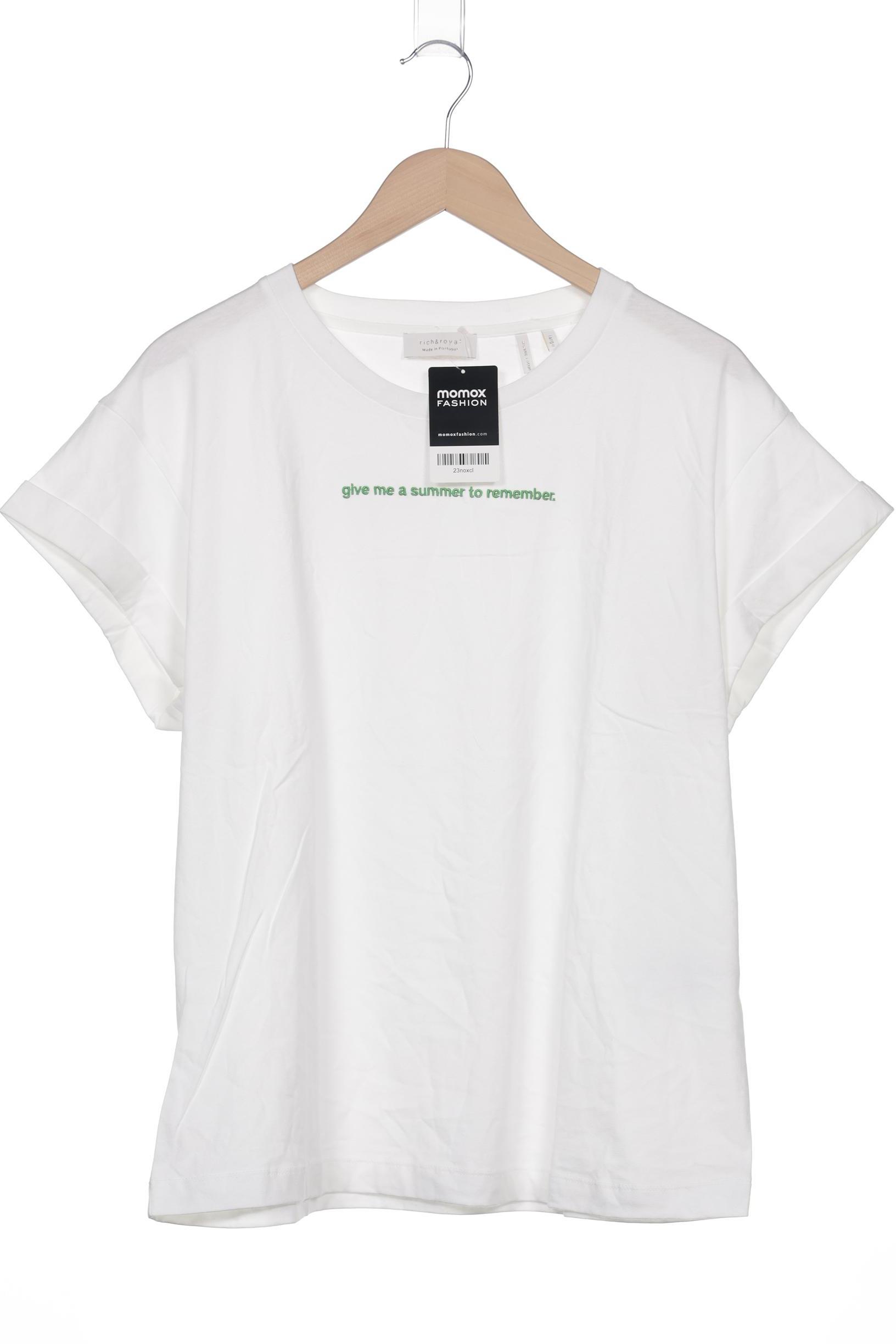 

Rich & Royal Damen T-Shirt, weiß, Gr. 42
